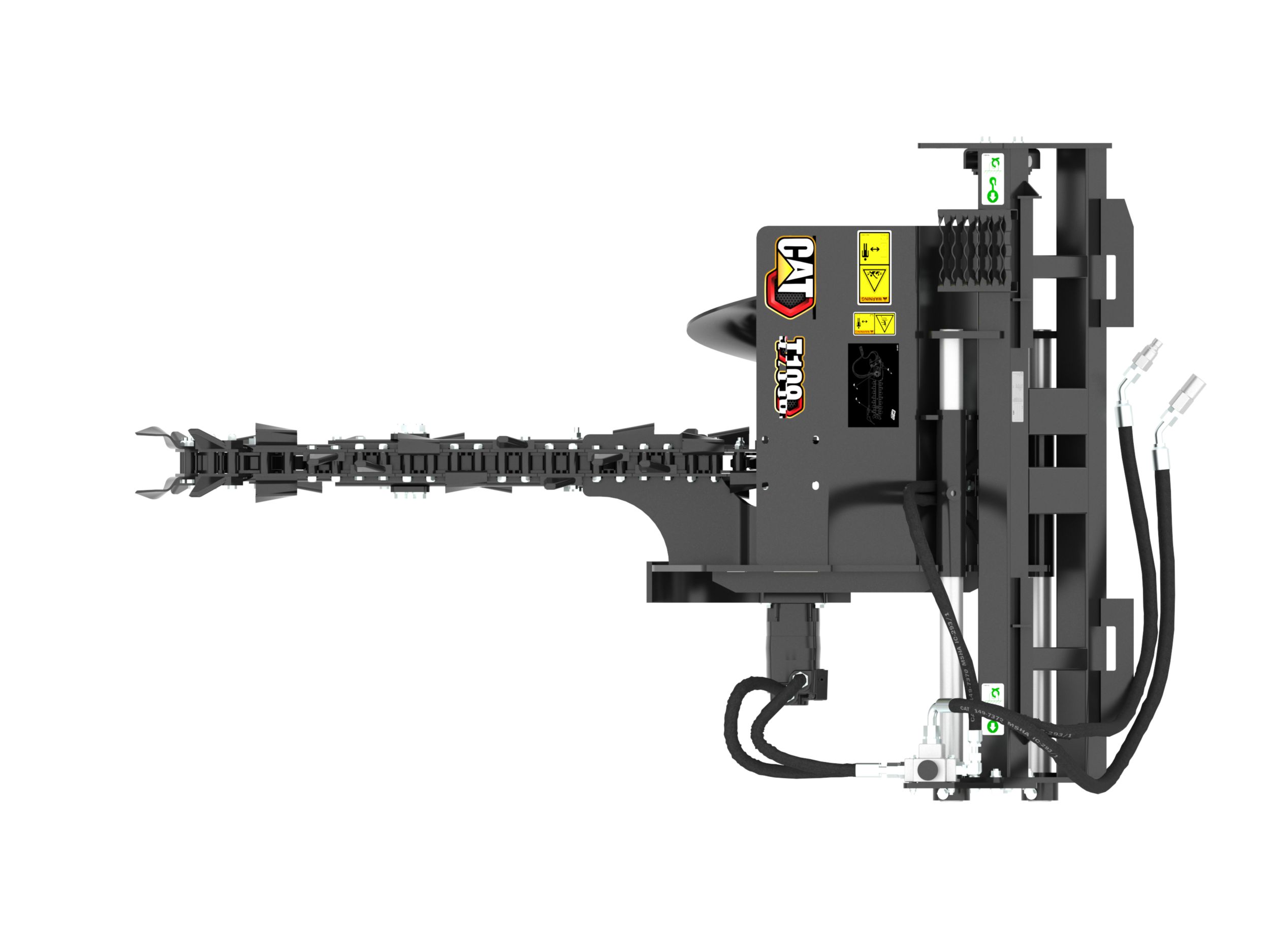 T109 Hydraulic Trencher with combo teeth