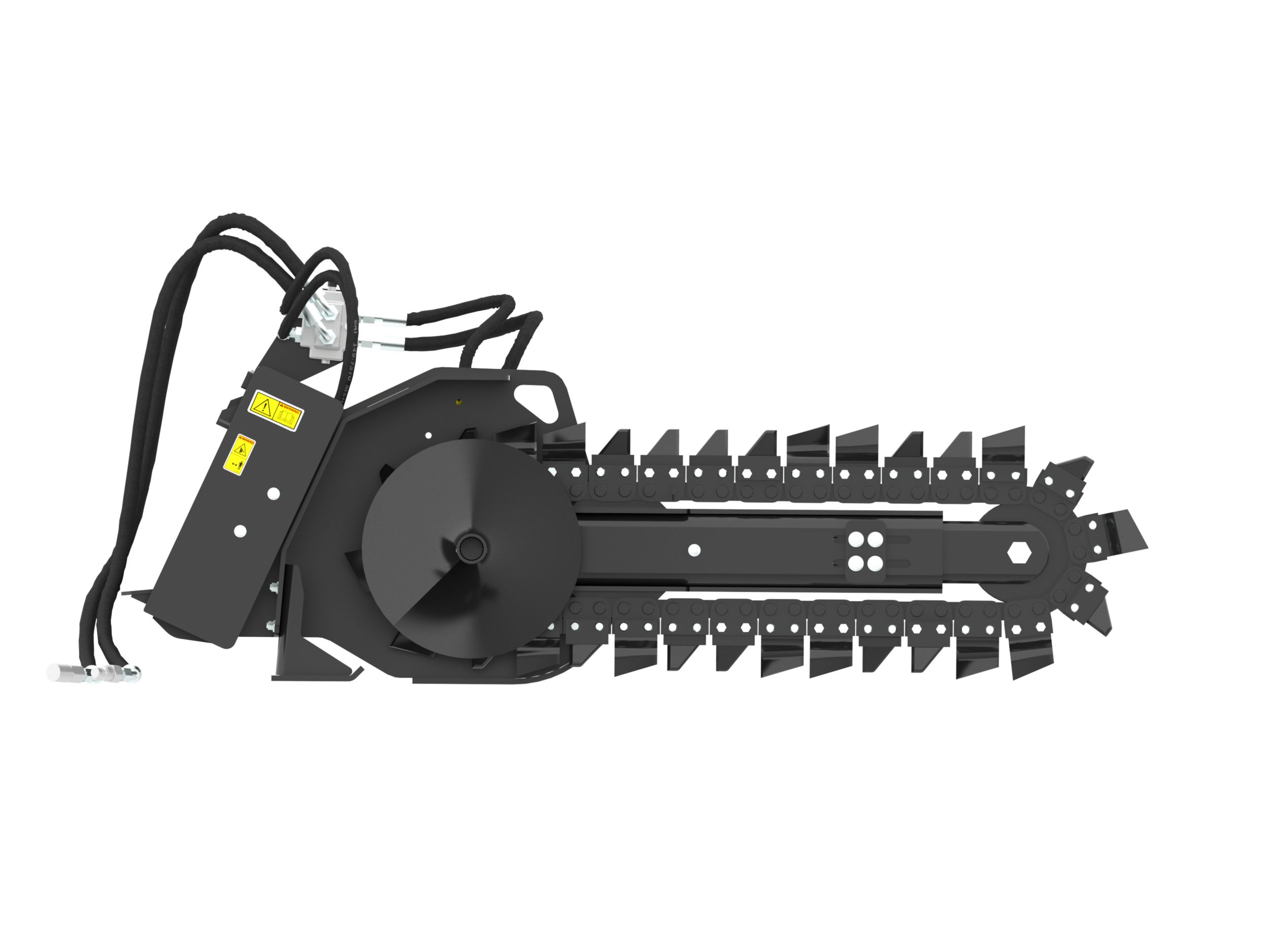 T109 Hydraulic Trencher with combo teeth