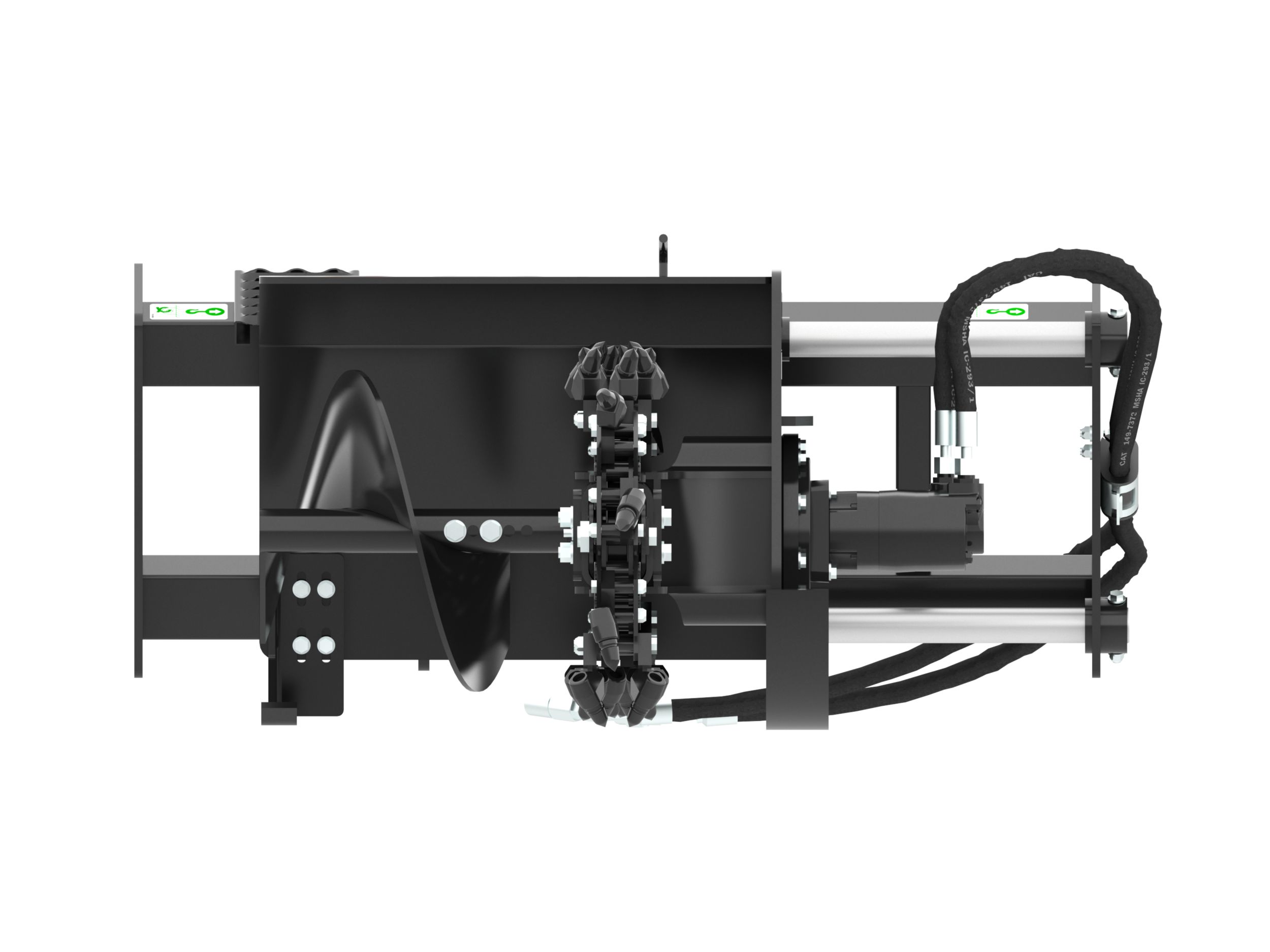 T109 Manual Trencher with rockfrost teeth