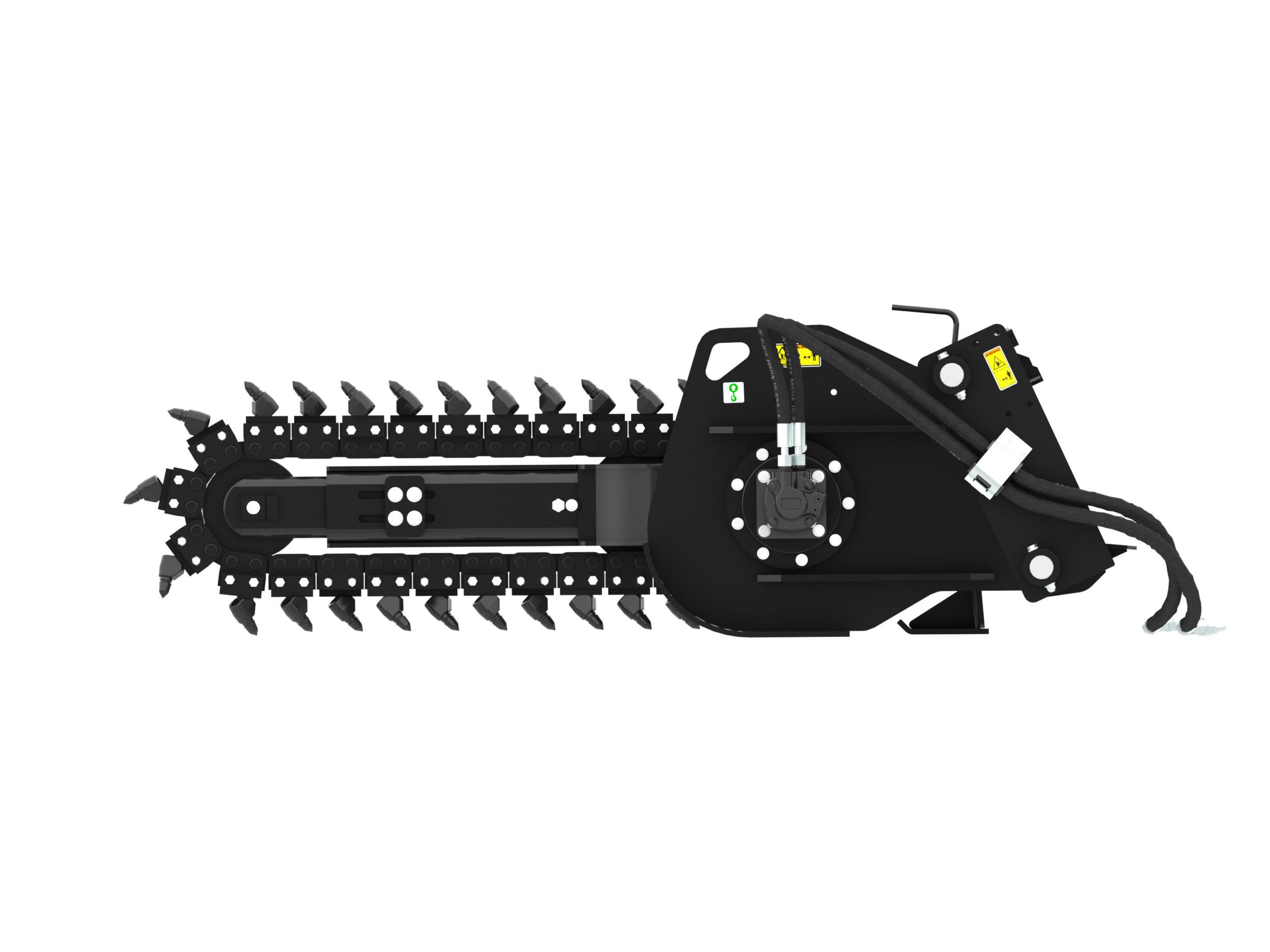 T109 Manual Trencher with rockfrost teeth