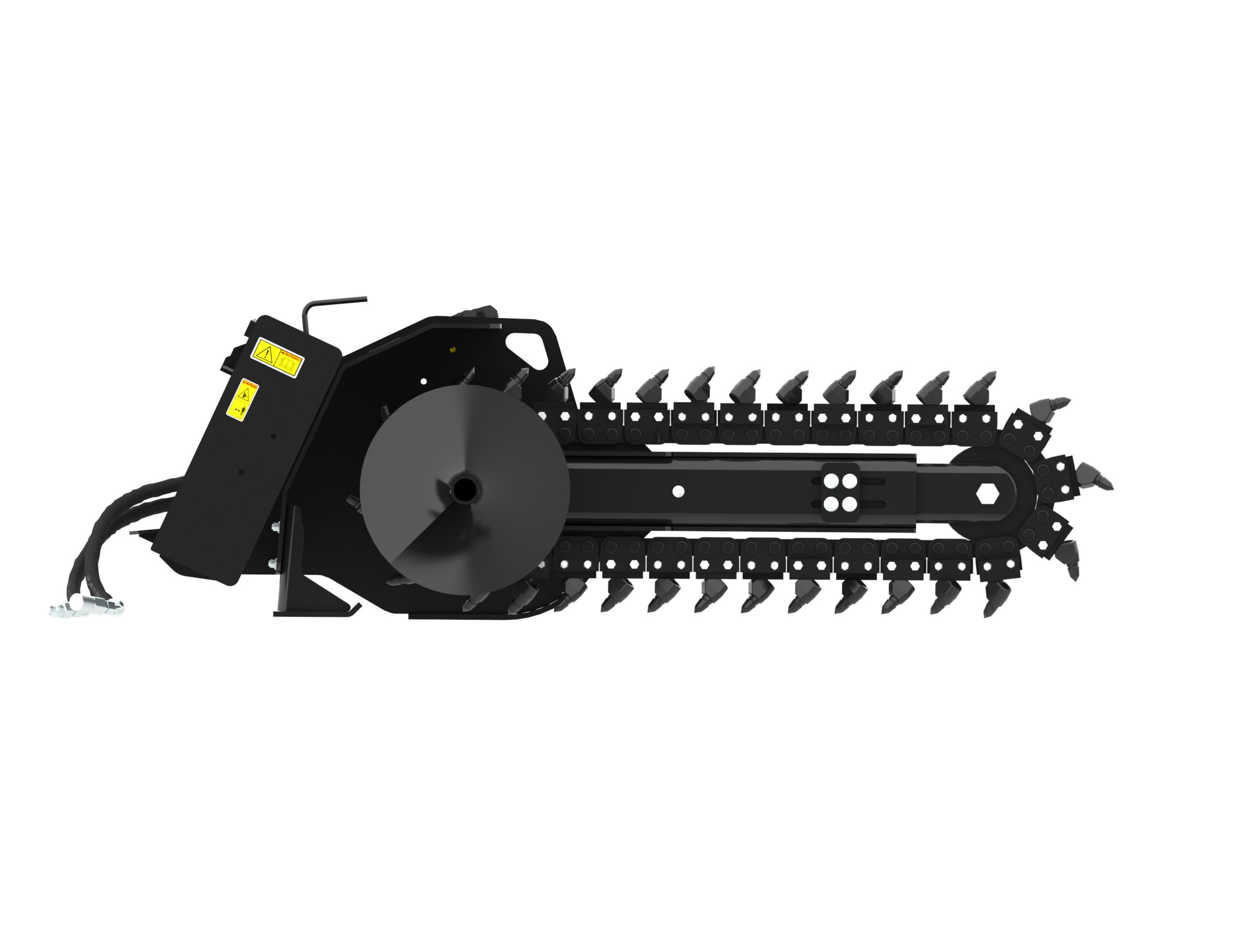 T109 Manual Trencher with rockfrost teeth