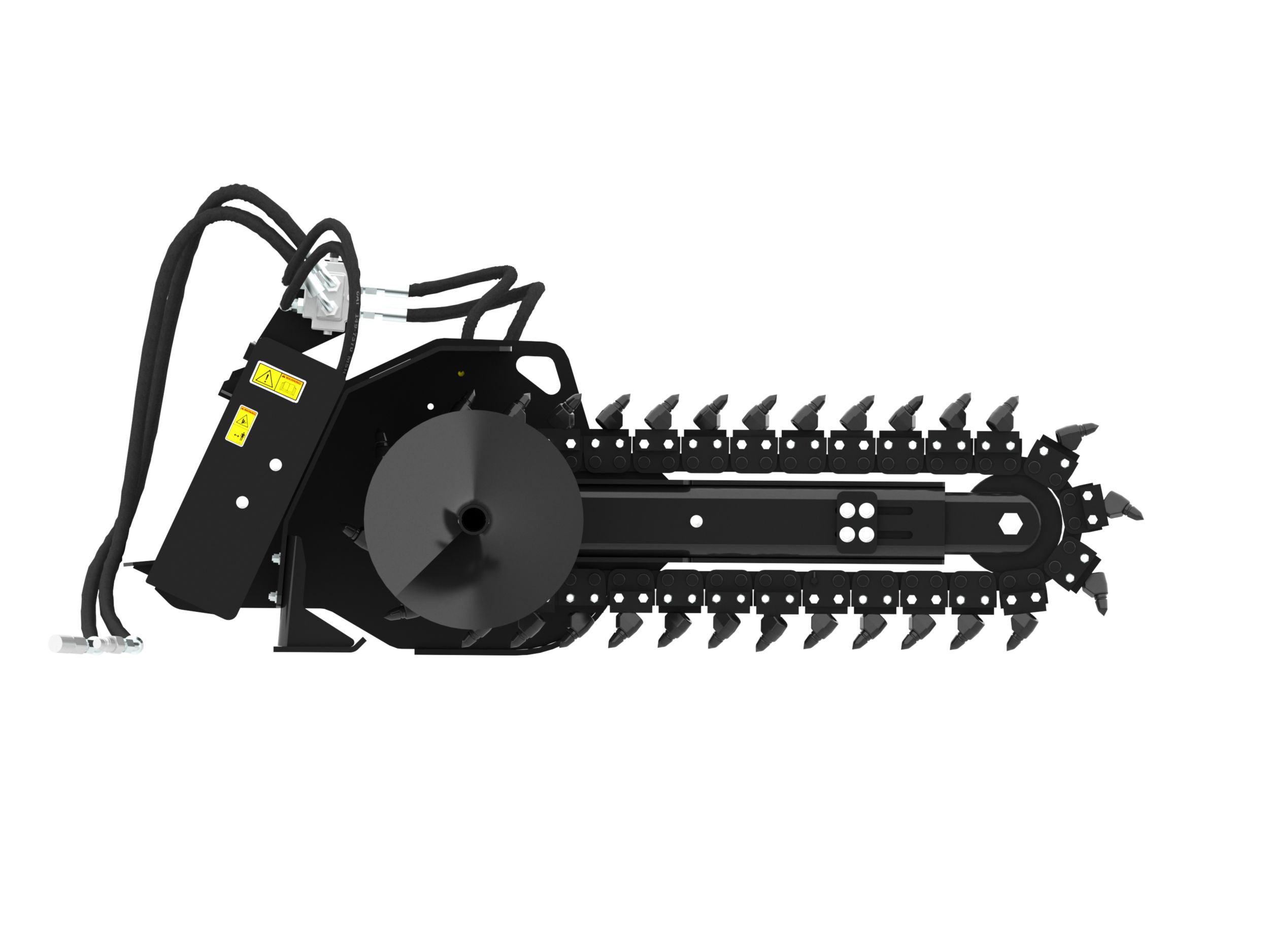 T109 Hydraulic Trencher with rockfrost teeth