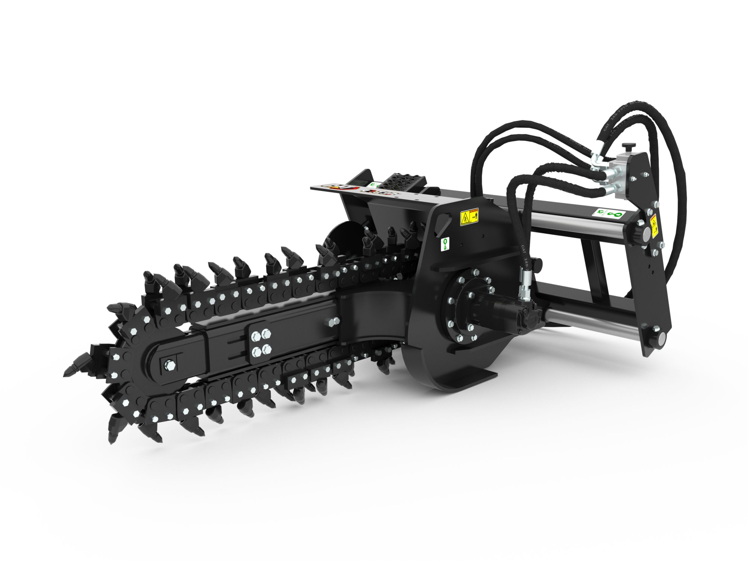 T109 Hydraulic Trencher with rockfrost teeth