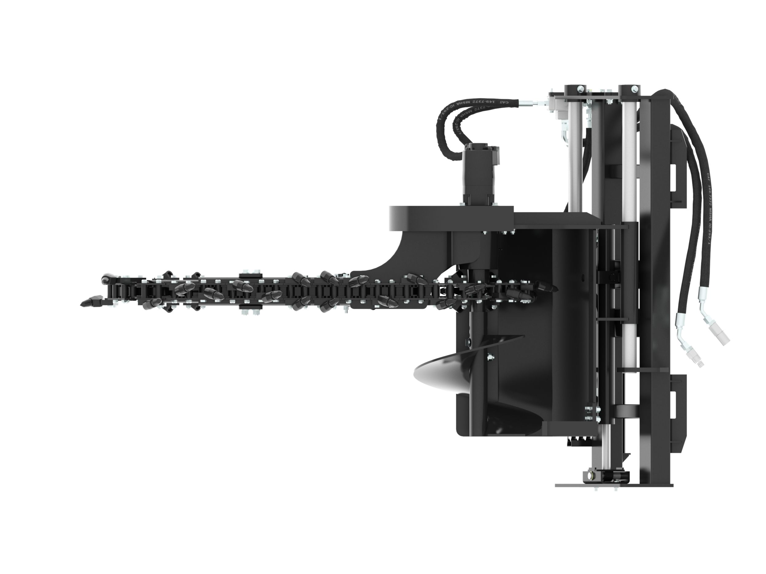 Trancheuses Déport latéral hydraulique T109