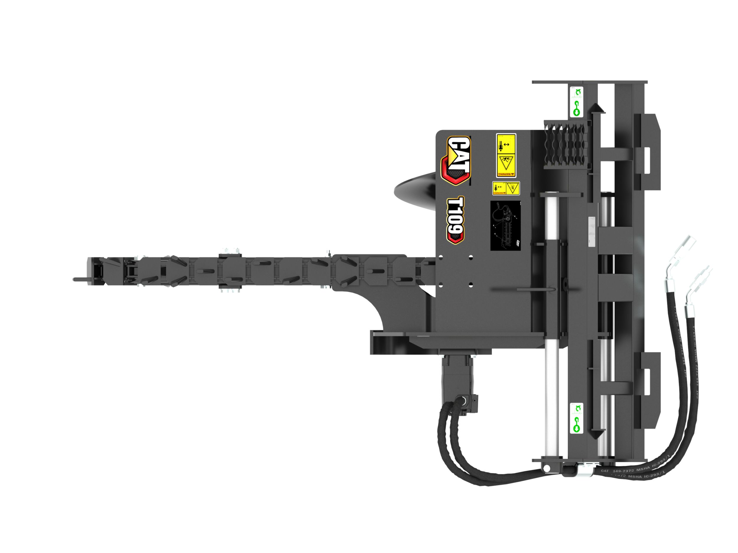 T109 Manual Trencher with terminator teeth