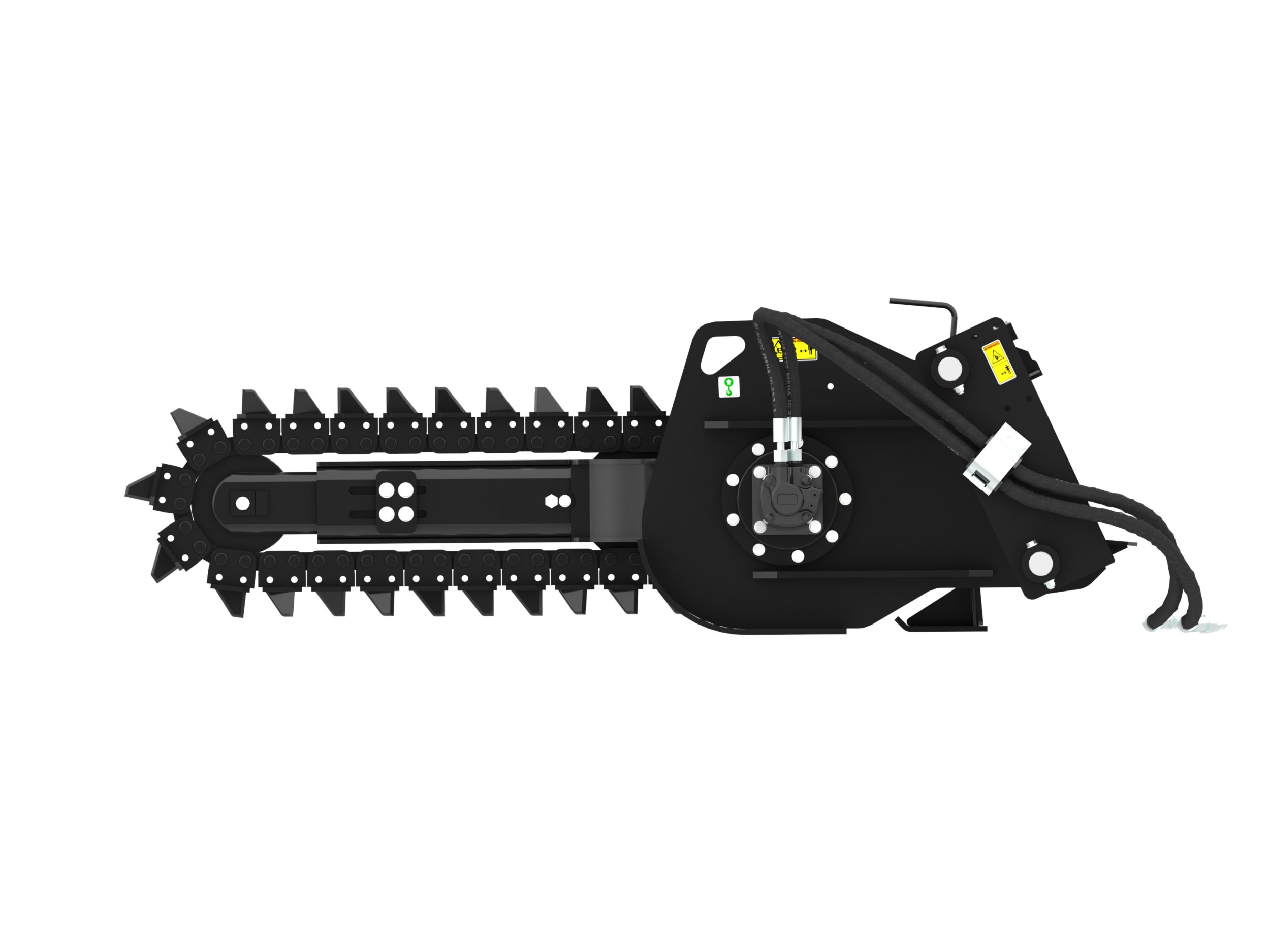T109 Manual Trencher with terminator teeth