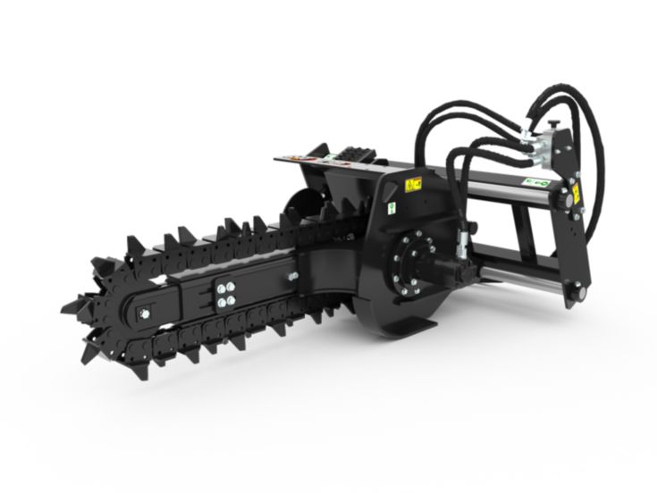 Godets - Pelles chargeuses pour applications minières - Déport latéral hydraulique T109