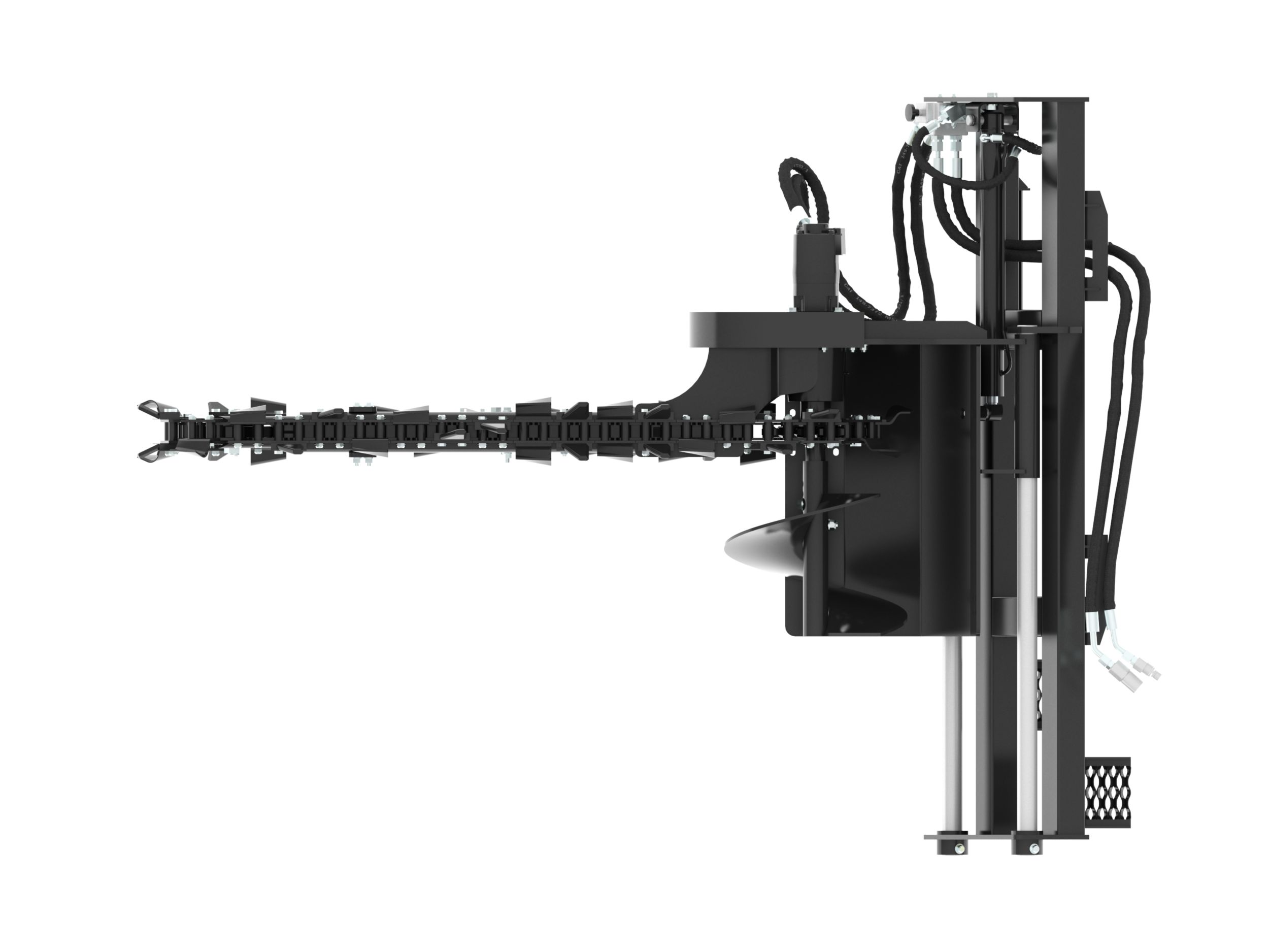 Trancheuses Déport latéral hydraulique T112