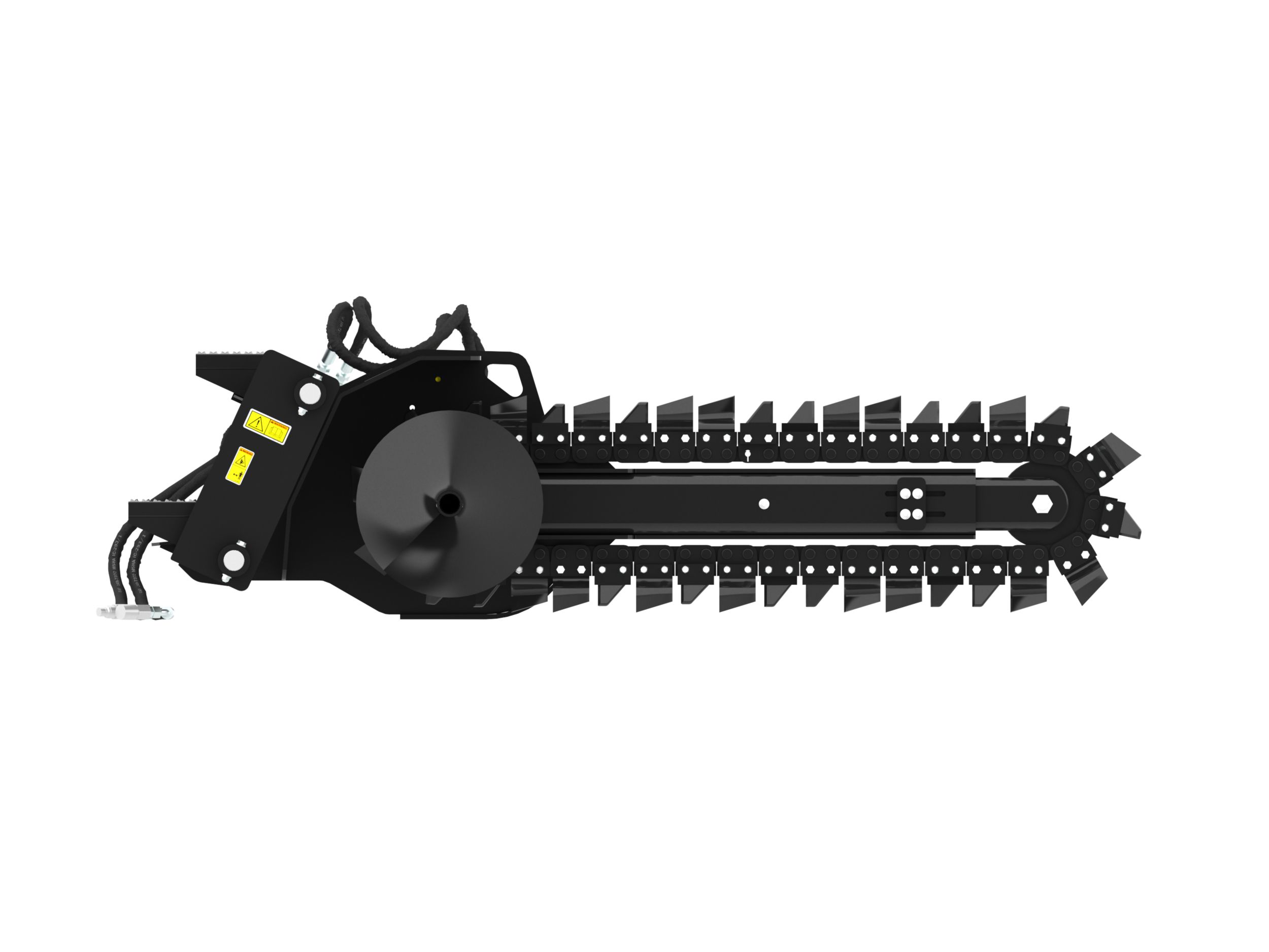 T112 Hydraulic Trencher with combo teeth