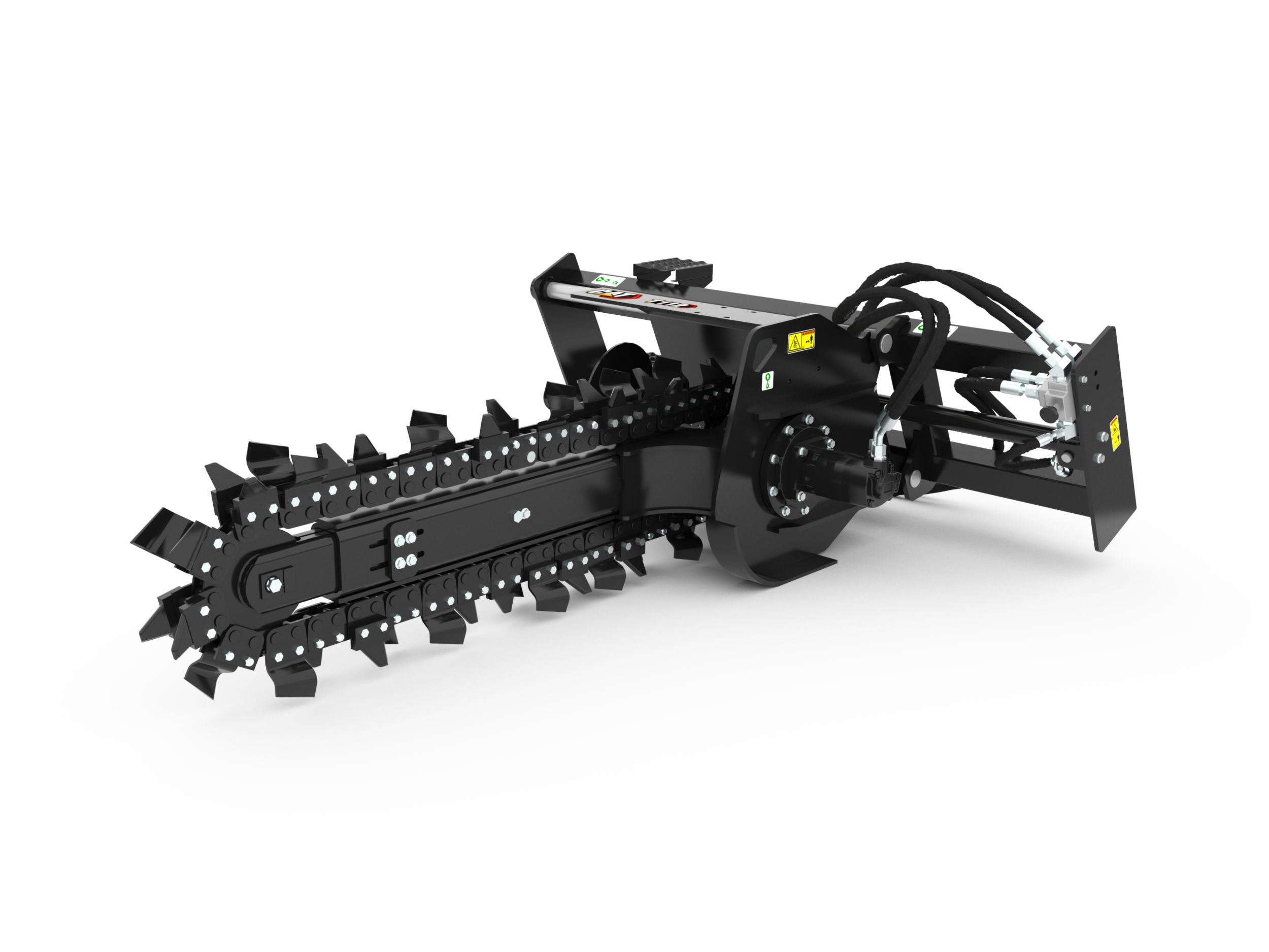 T112 Hydraulic Trencher with combo teeth