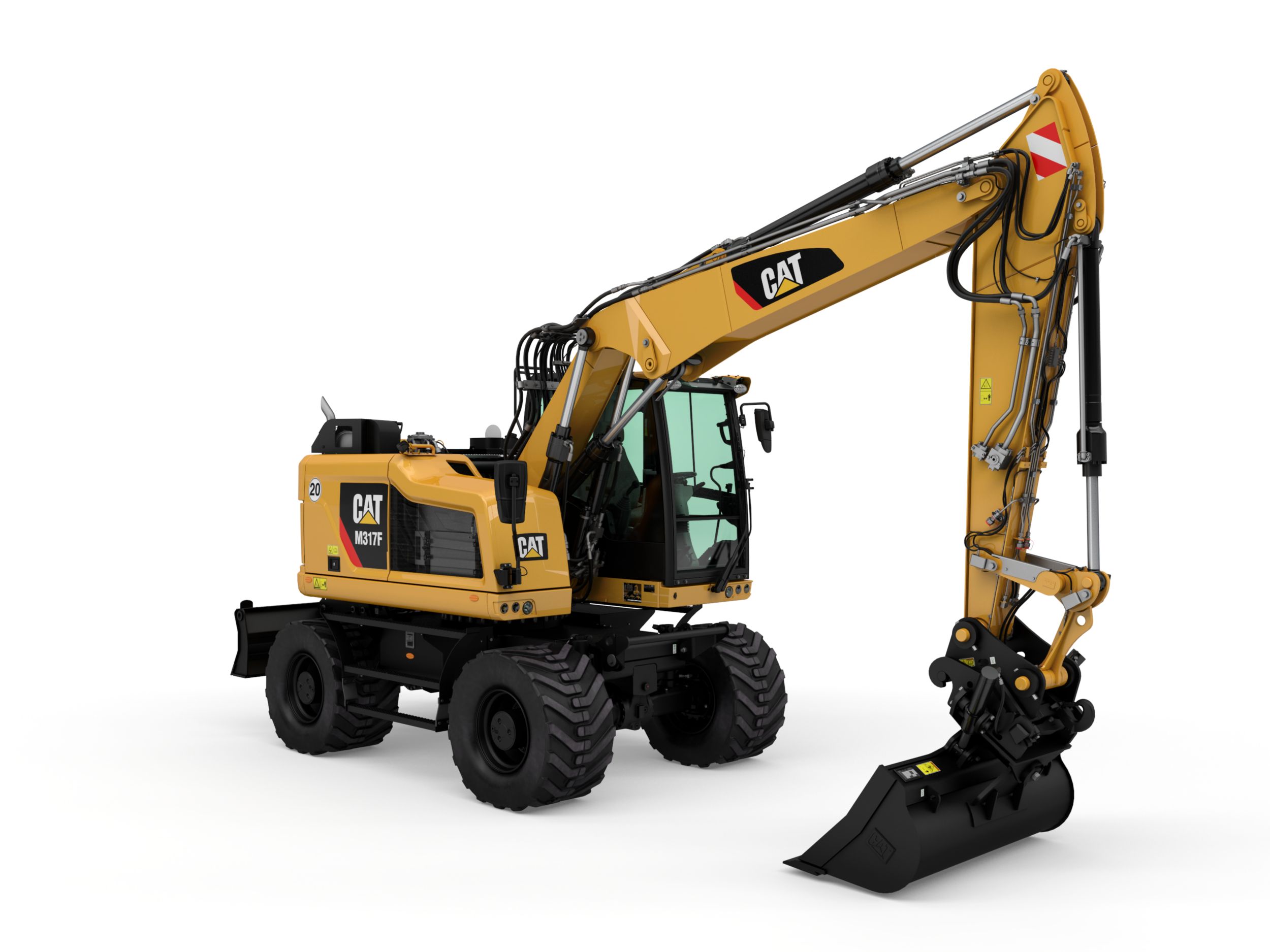 M317F Wheeled Excavator