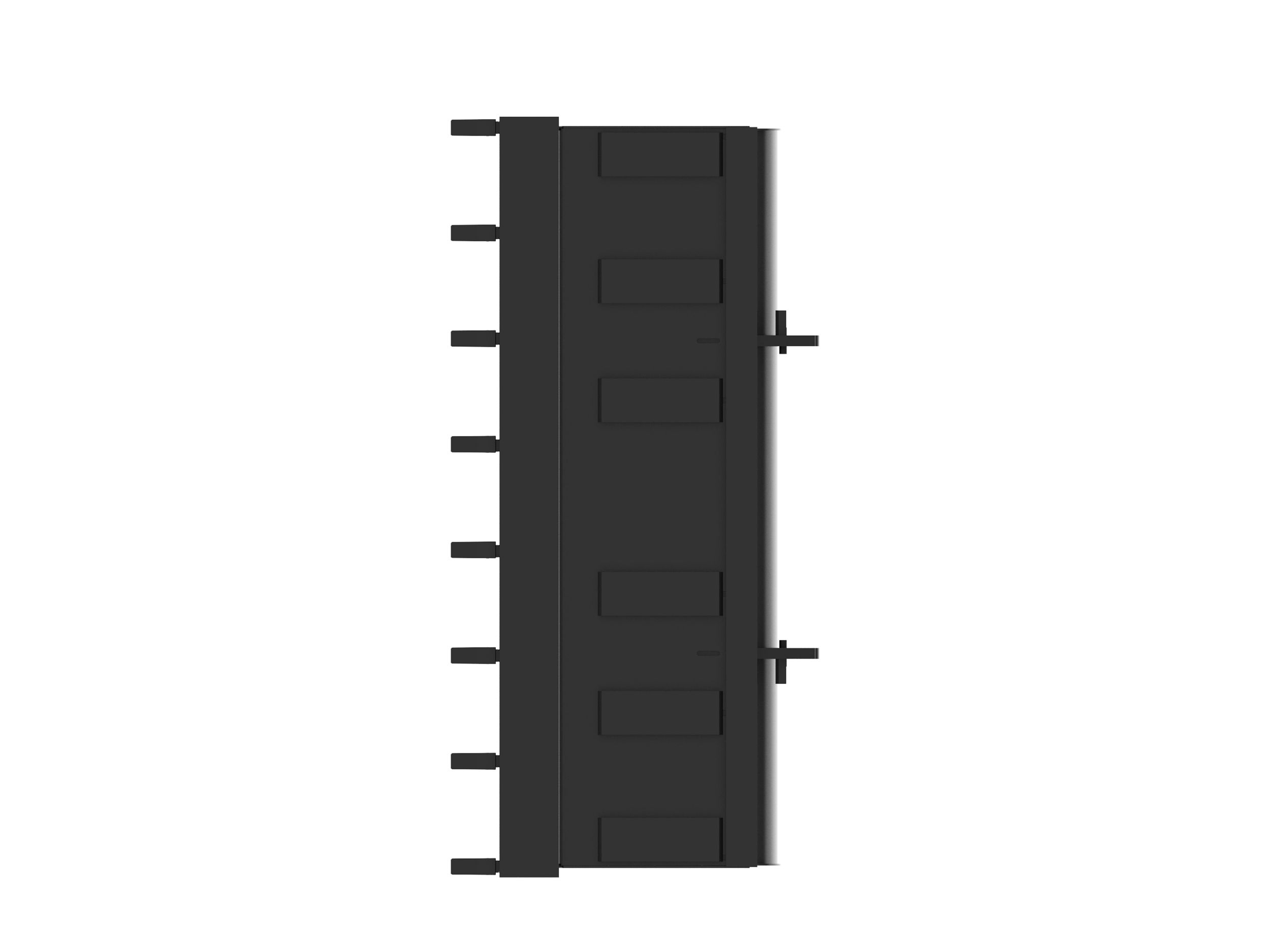 Godets à fond plat - Série Performance 1,6 m3 (2,1 yd3), attache ISO, dents à boulonner