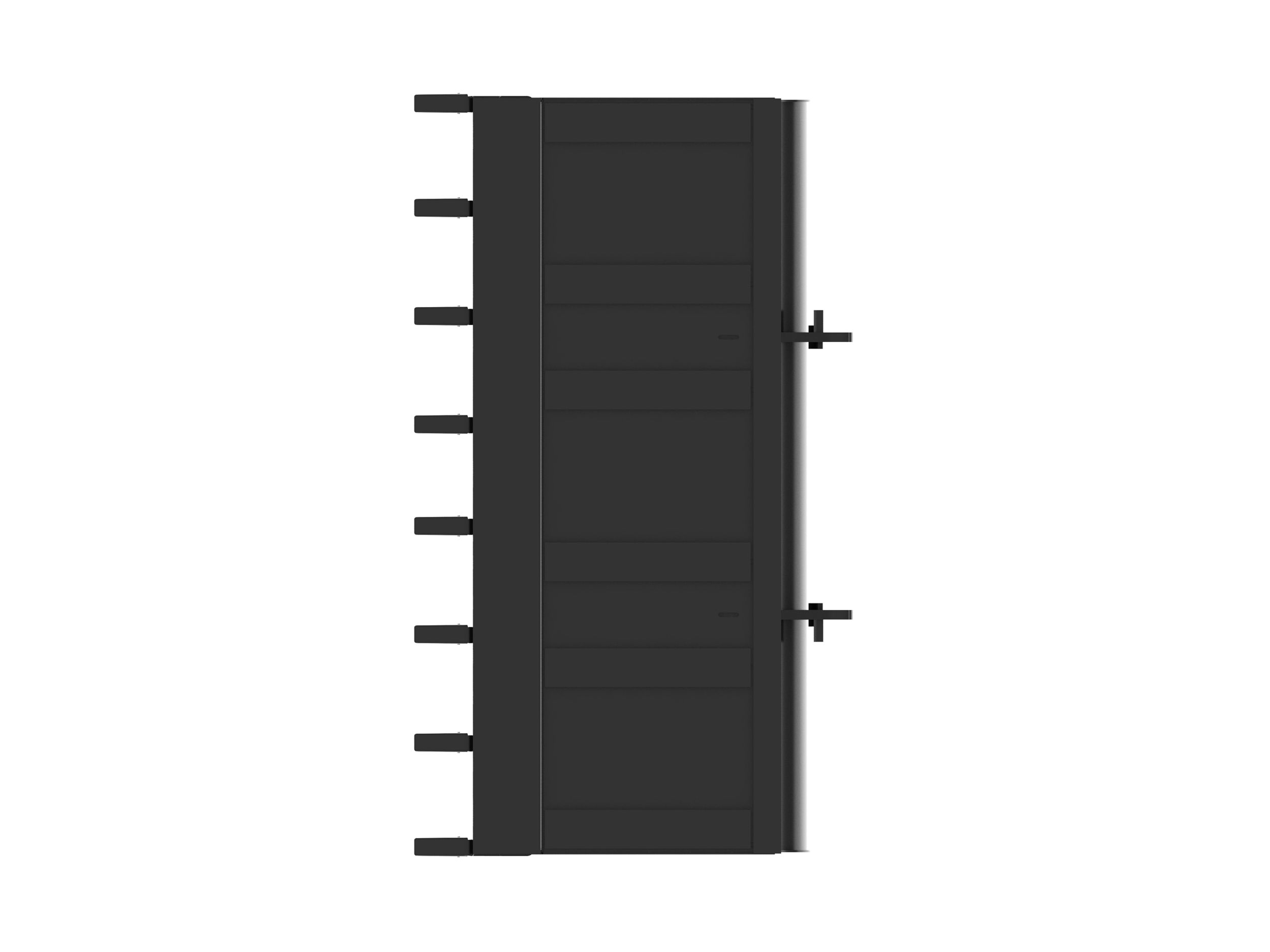 Godets à fond plat - Série Performance 2,9 m3 (3,8 yd3), attache ISO, dents soudées