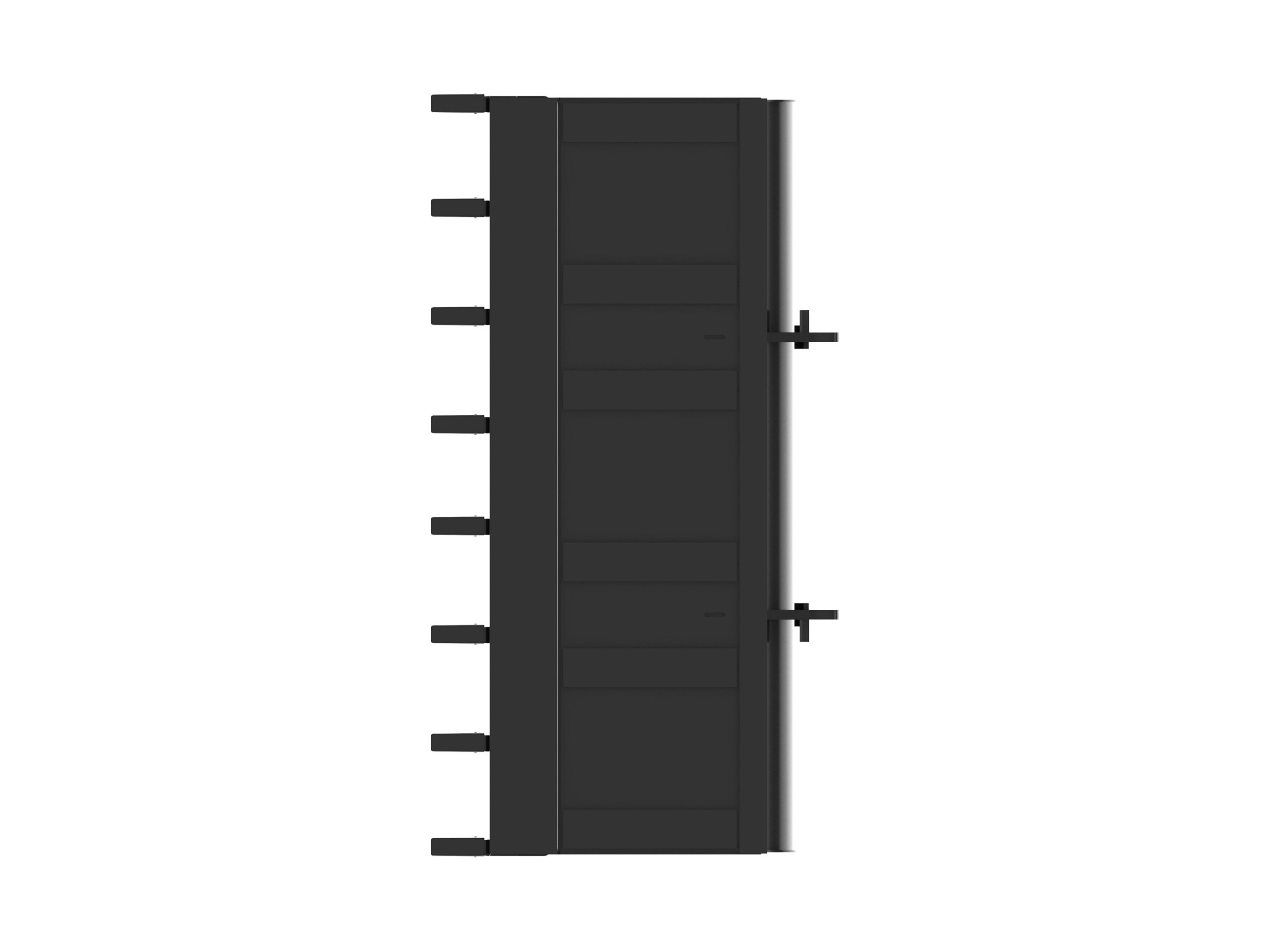 Godets à fond plat - Série Performance 2,5 m3 (3,3 yd3), attache ISO, dents soudées