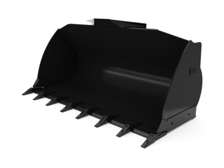 Buckets - Loader - 2.5 m3 (3.3 yd3), ISO Coupler, Welded-On Teeth