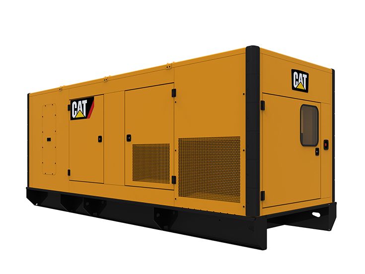 Generator Set Enclosures - C18 Sound Attenuated Enclosure 50 and 60 Hz