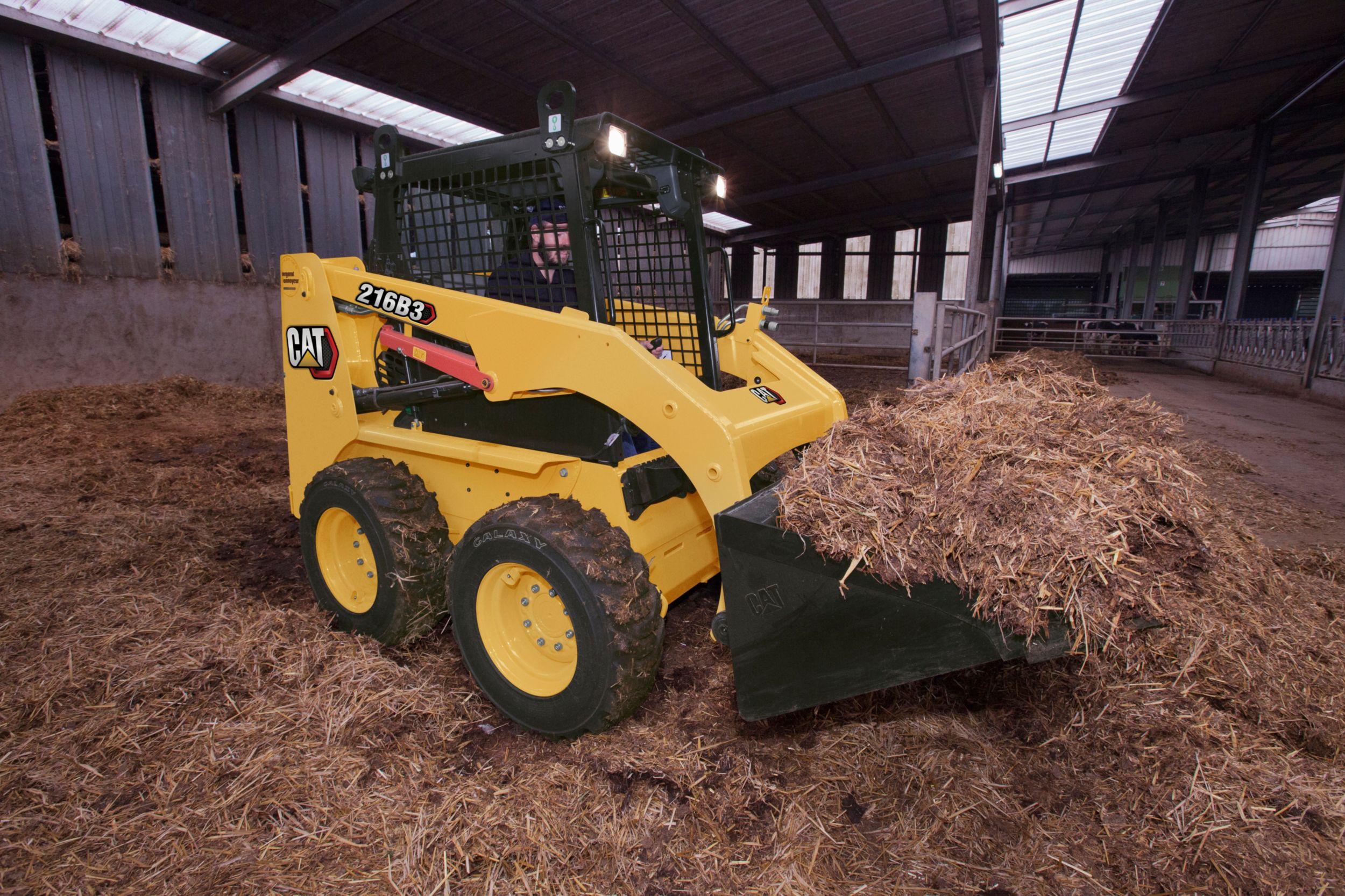 Cat 216b3 Skid Steer Loader The Muddy Bucket Hire Co