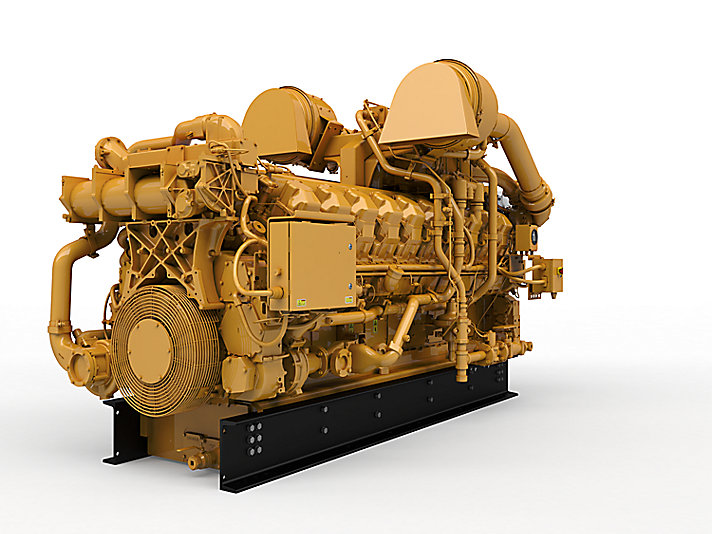 Двигатель для нефтегазовой отрасли G3520B LE, работающий на газе и бензине