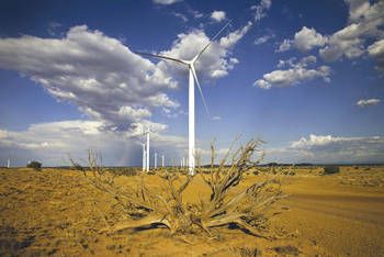 63-MW wind-power project in Dry Lake, Ariz.