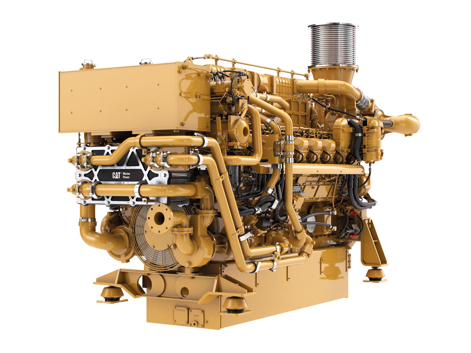 3516E Судовой тяговый двигатель (стандарт Tier 4 Final Агентства по охране окружающей среды США)