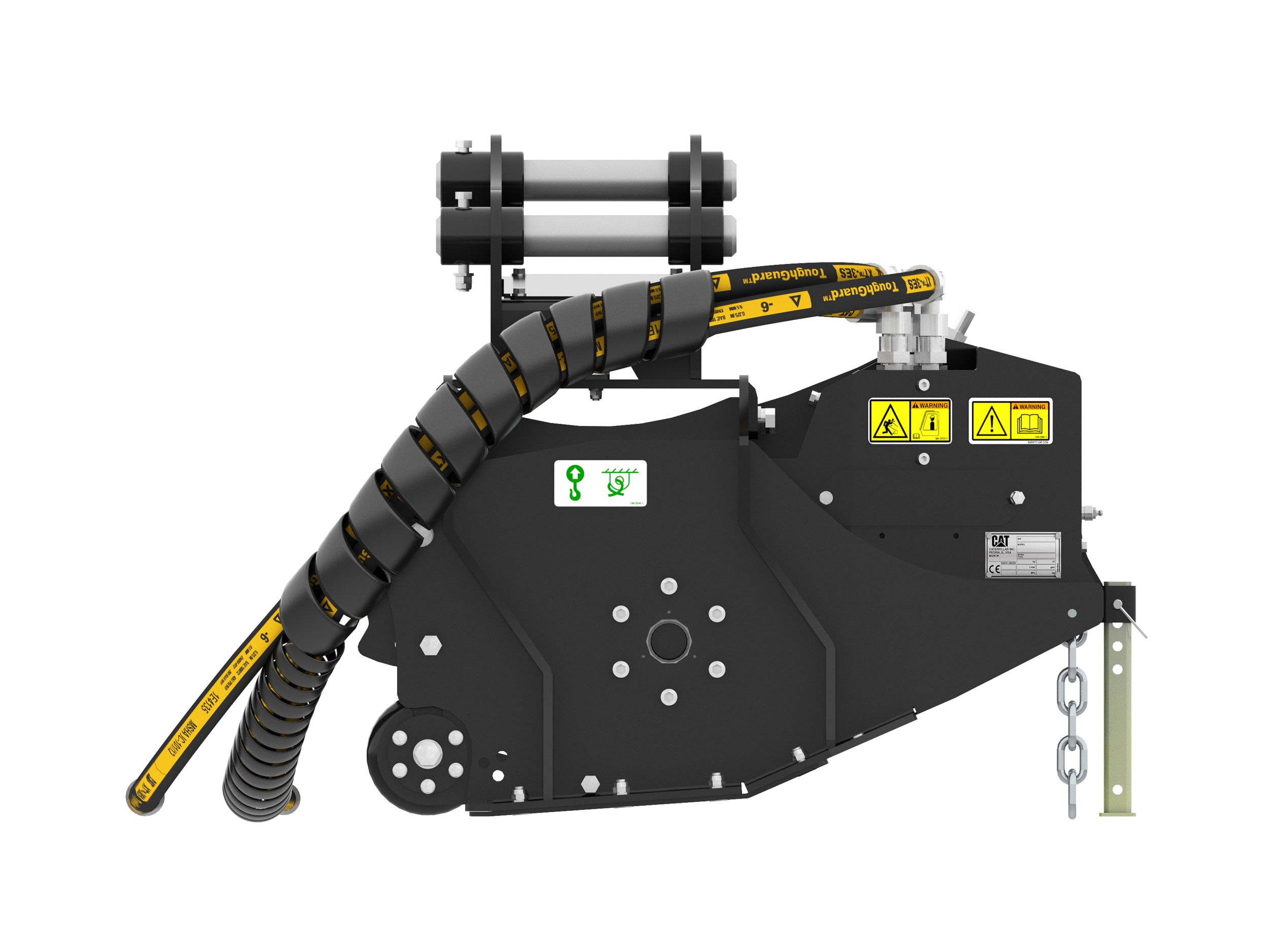 John deere 25a flail mower