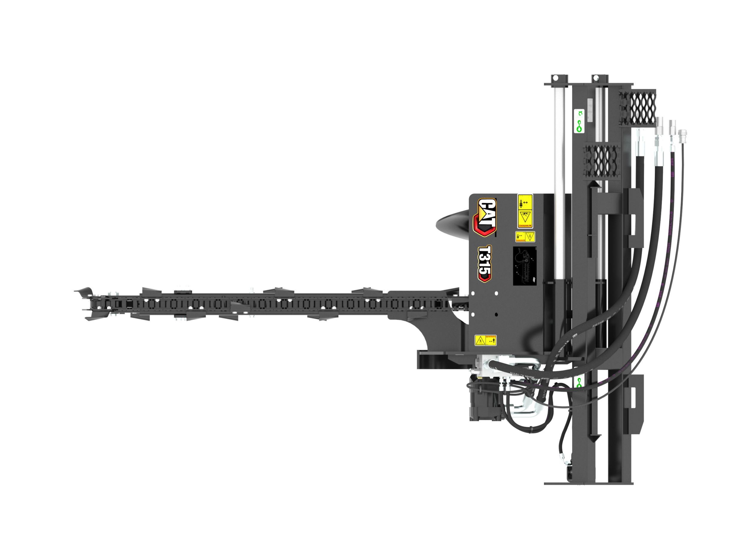 T315 High Flow Trencher with standard teeth