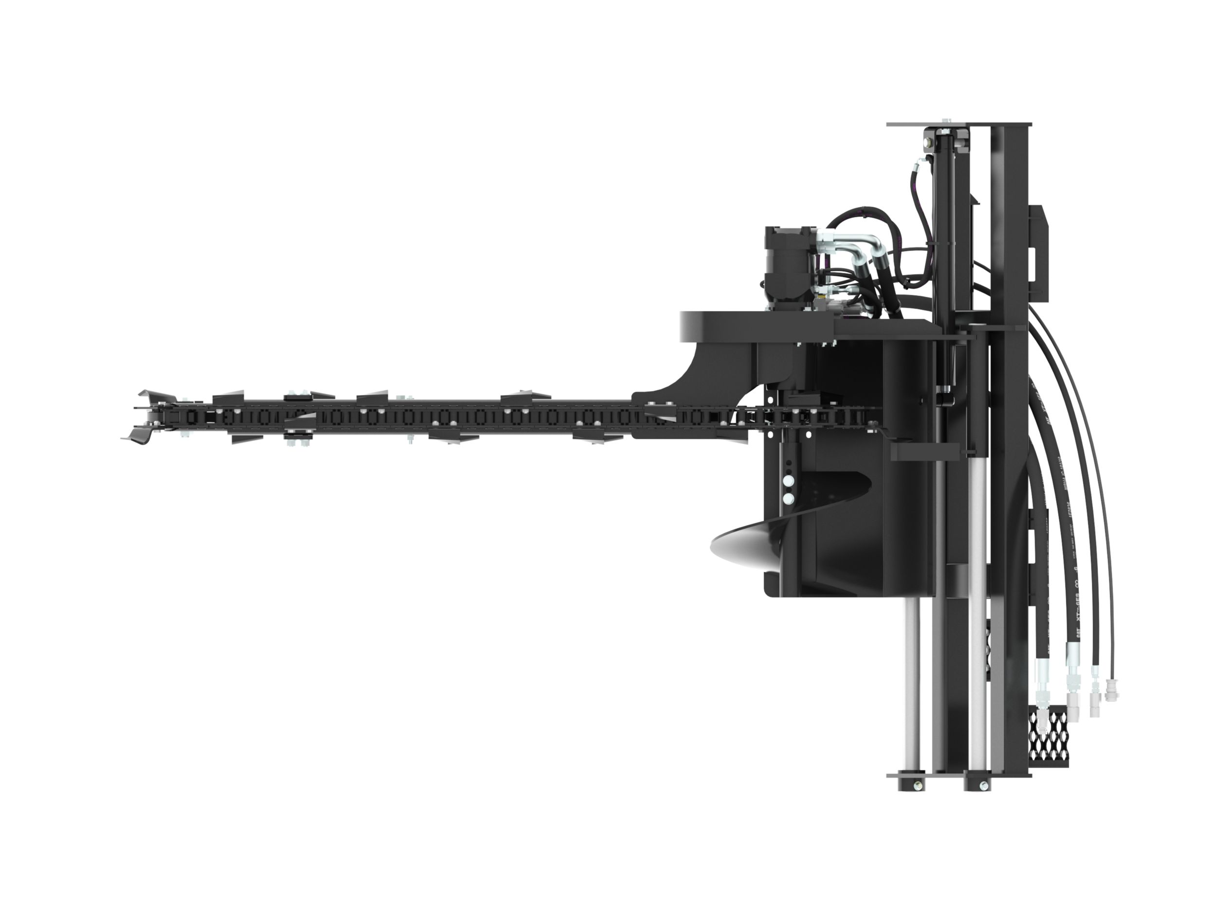 Trancheuses Déport latéral hydraulique T315