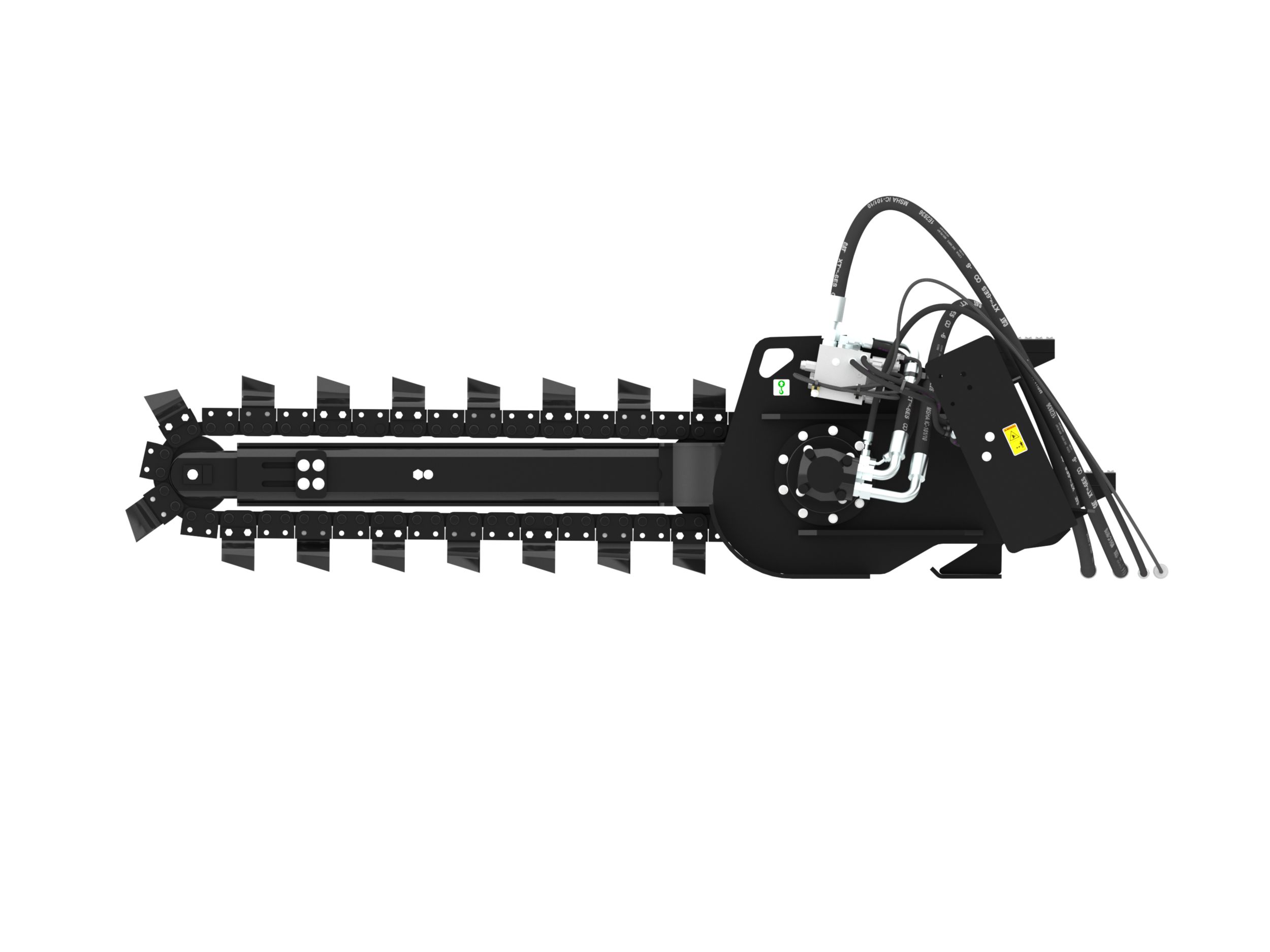 T315 High Flow Trencher with standard teeth