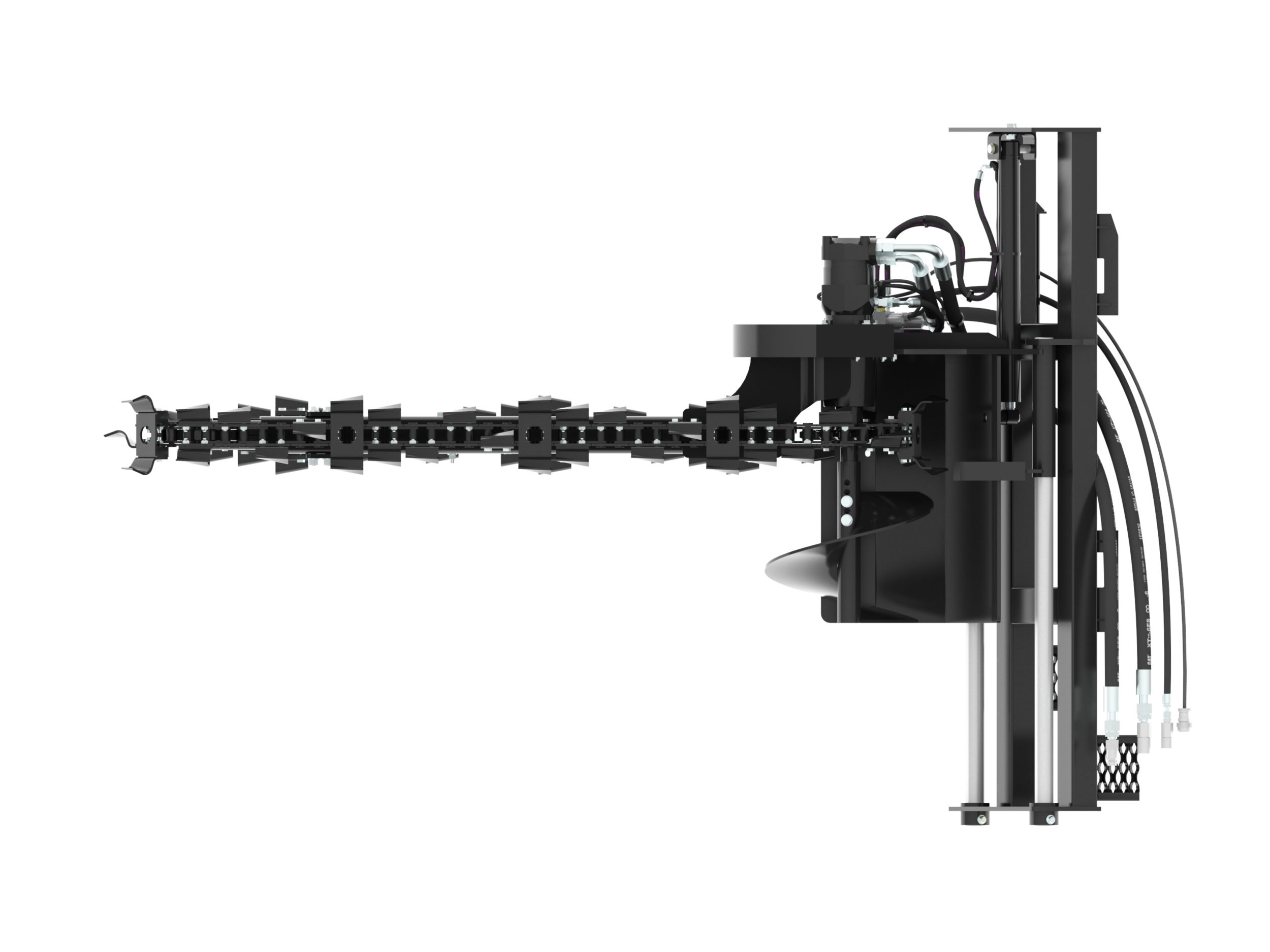 Trancheuses Déport latéral hydraulique T315