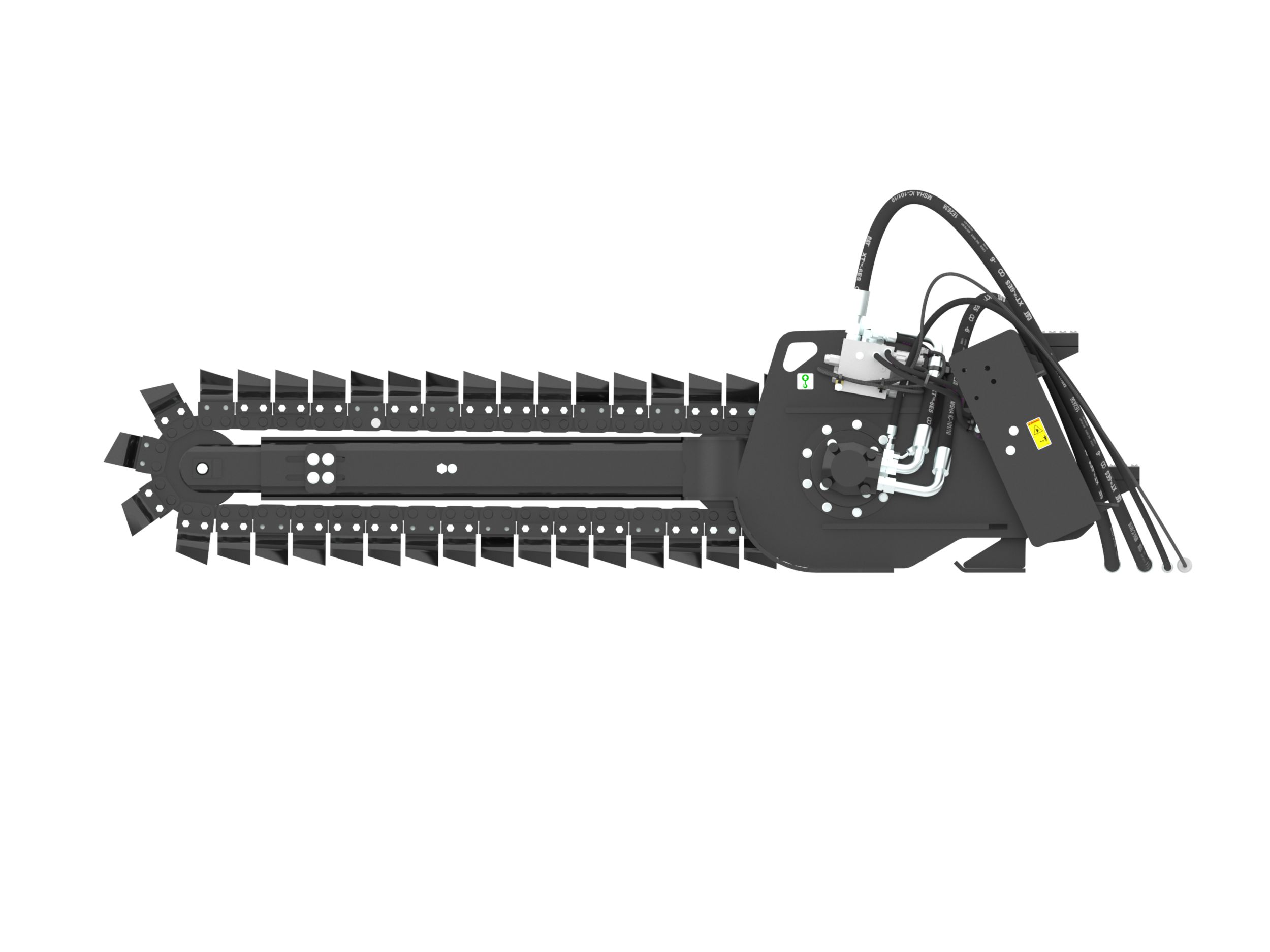 T315 High Flow Trencher with standard teeth