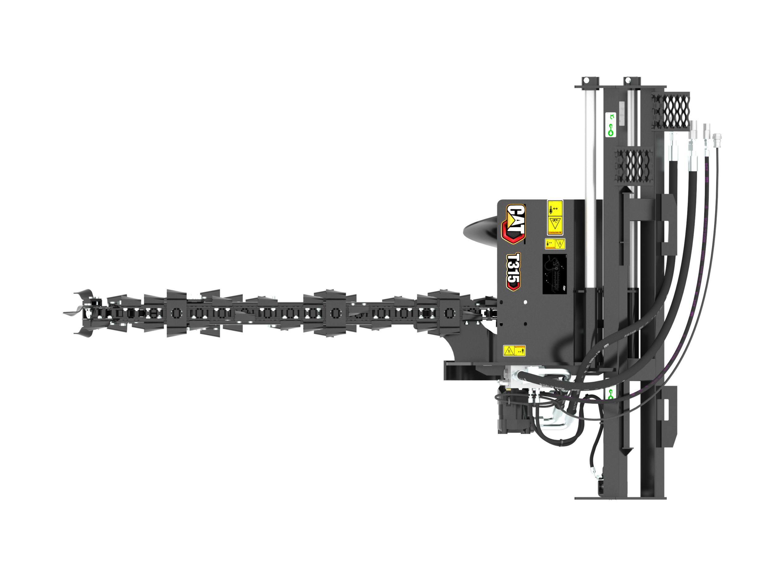 T315 High Flow Trencher with standard teeth