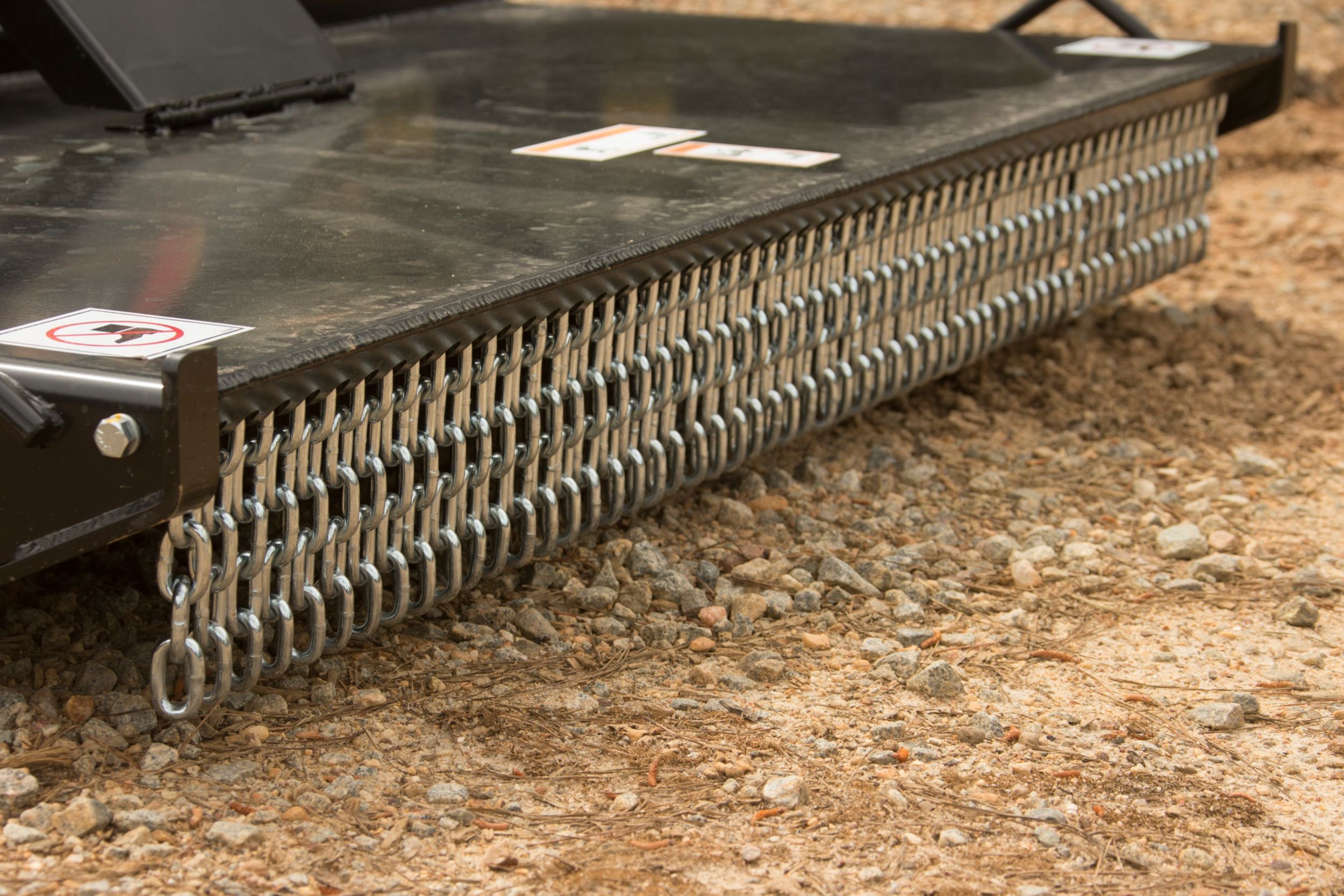 Kedjor med galvaniserade öglor