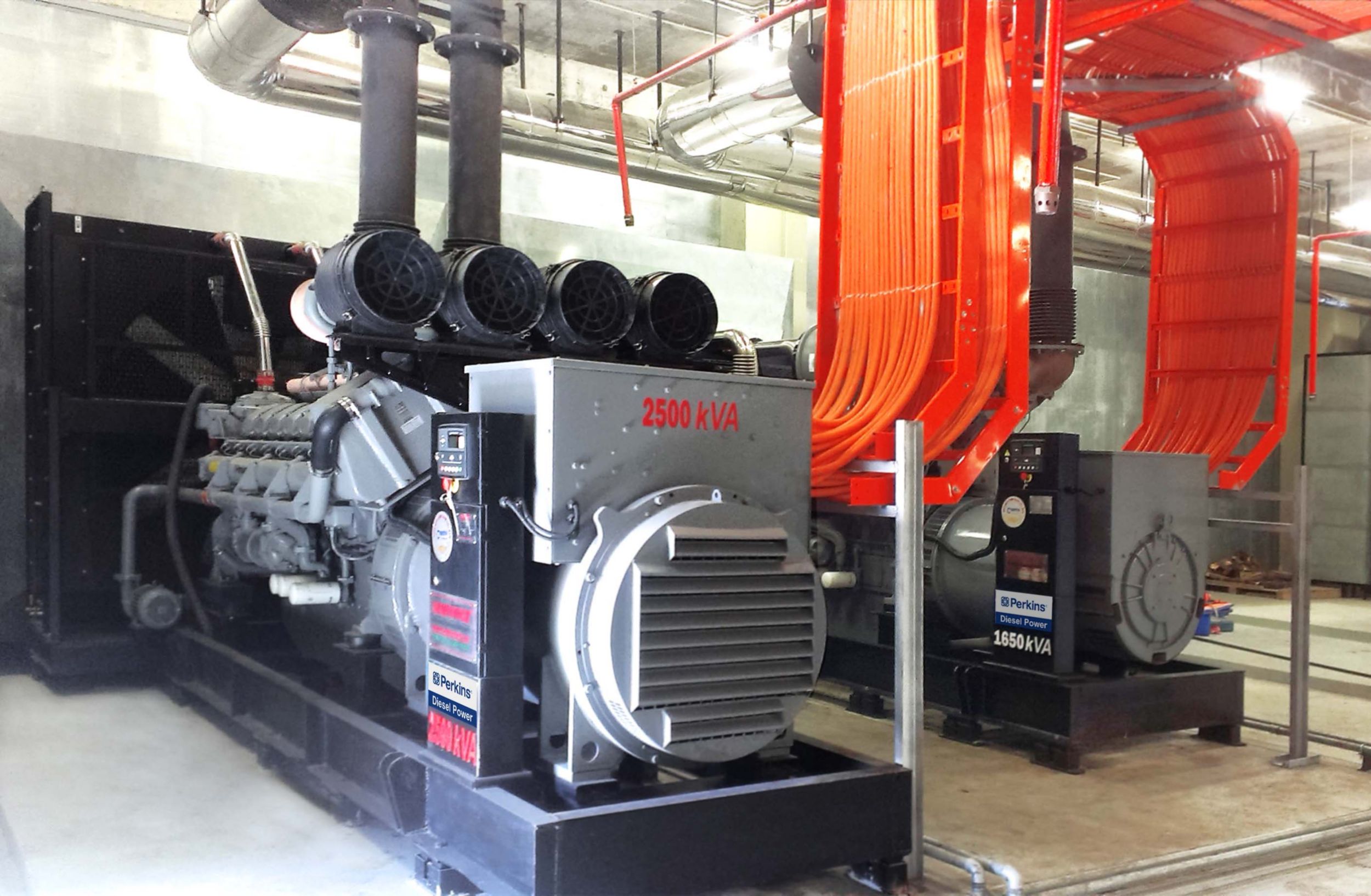 Perkins installation of 4016-61TRG3 and 4012-46TAG2A at Becamex International Hospital, Vietnam