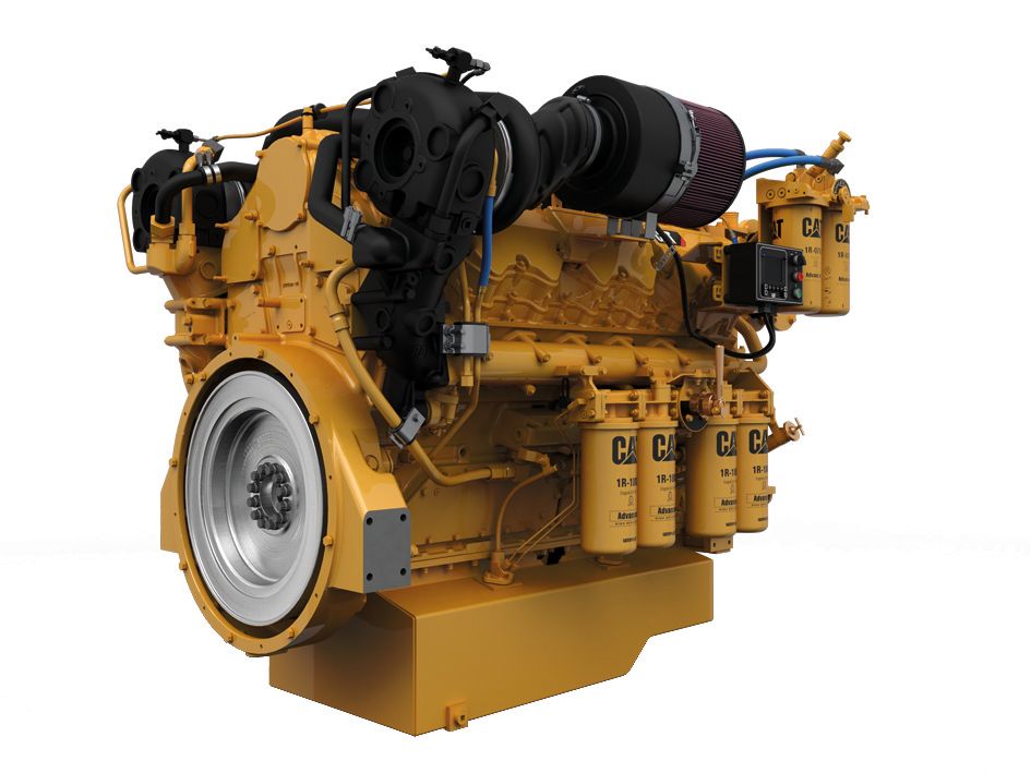 Motor de propulsión marino Cat C32 (Tier 3 de la EPA de EE. UU. / IMO III)