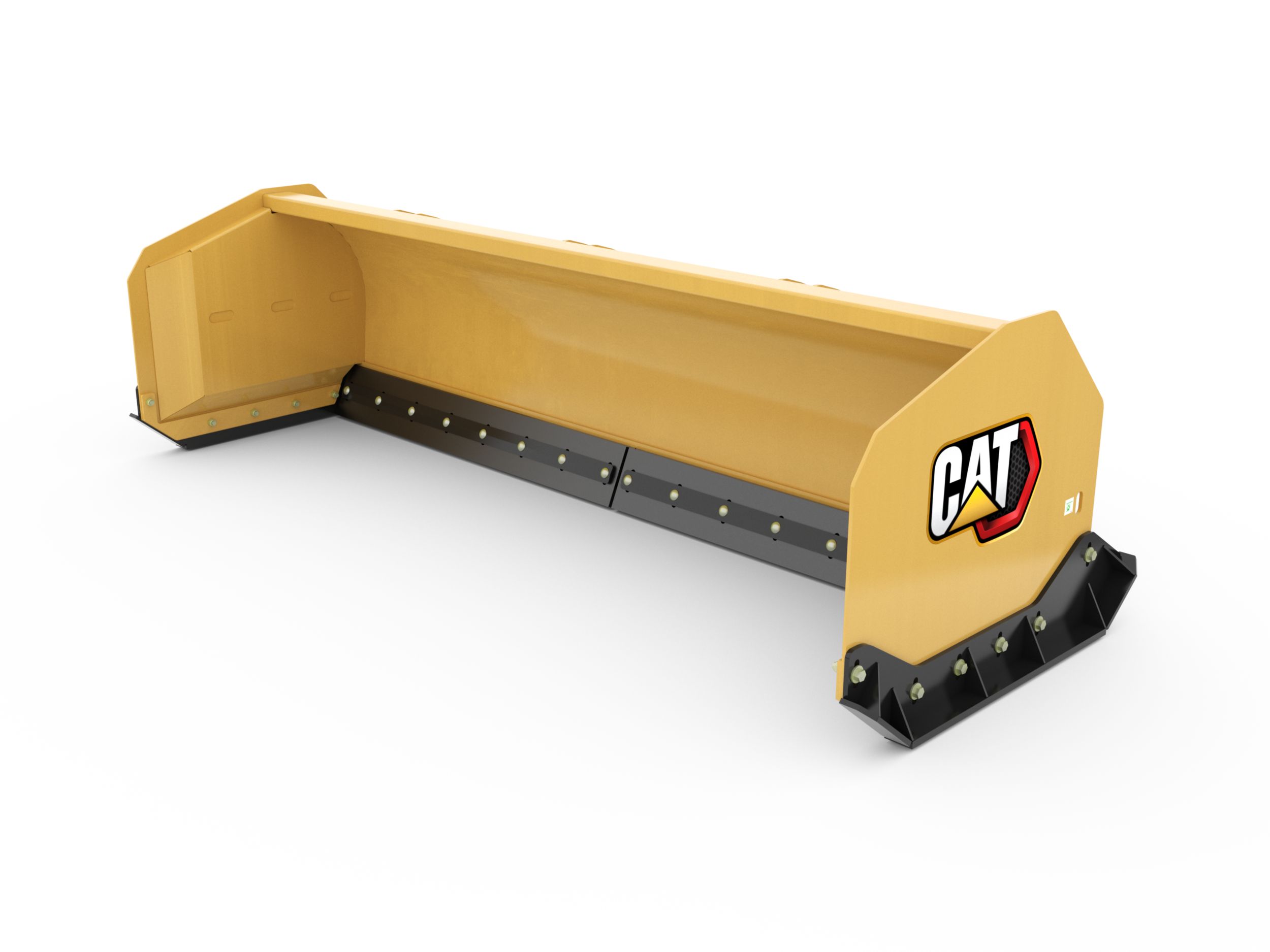 Cat 3.05 m (10 ft), Bucket Receiver, Rubber Trip Edge