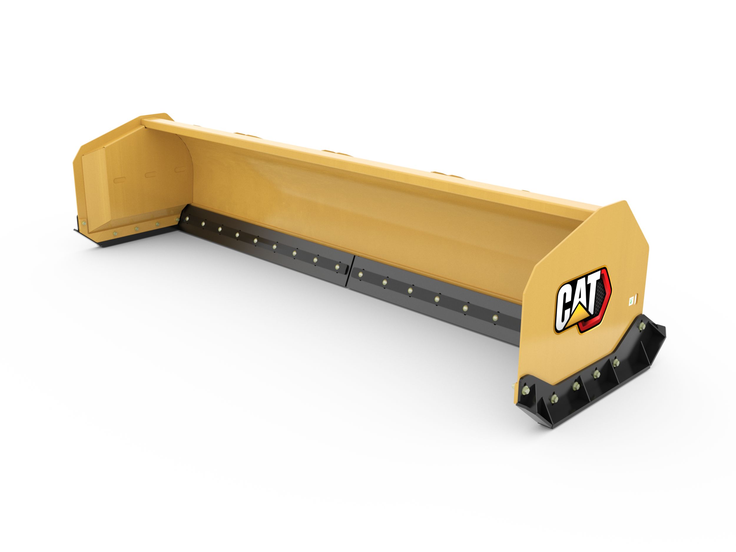 Cat 3.66 m (12 ft), Bucket Receiver, Rubber Trip Edge