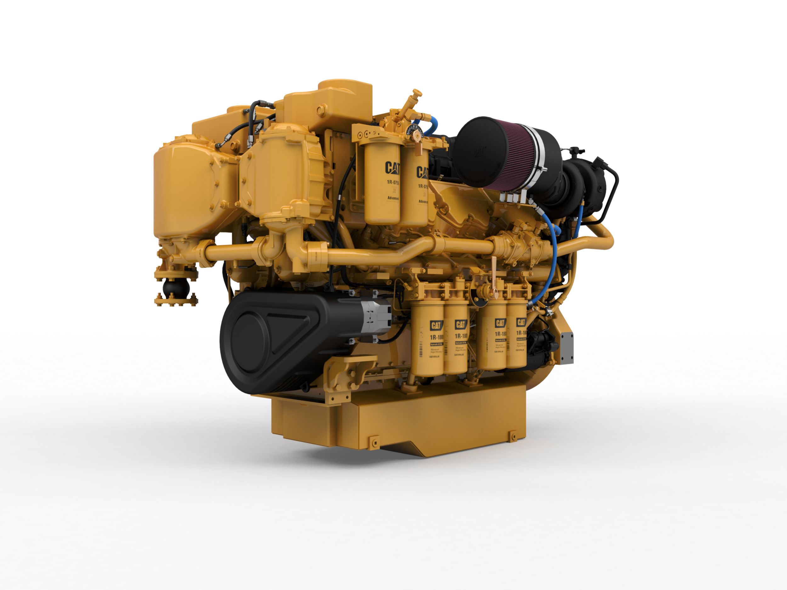 Motor C32 Cat de propulsión eléctrica diésel/auxiliar (Tier 3 de la EPA de EE.UU./IMO II)