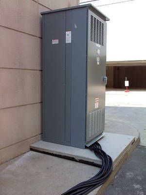 Example of Exterior Connection Cabinet