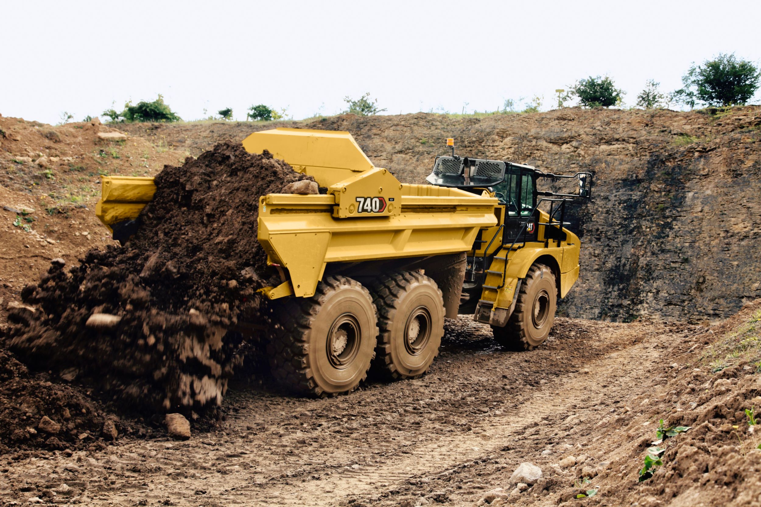 Cat 740 EJ Articulated Haul Truck