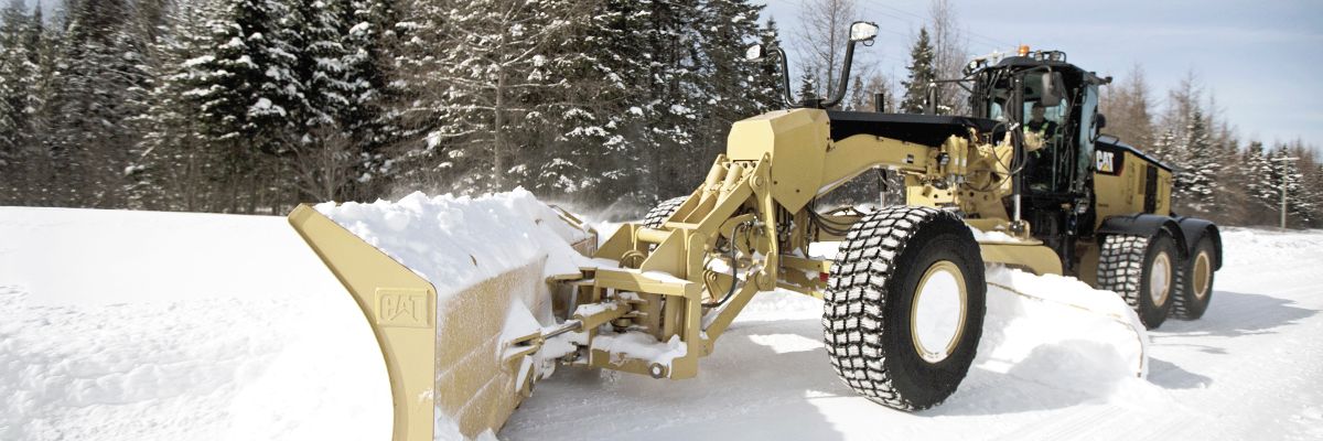 Motor Grader Snow removal