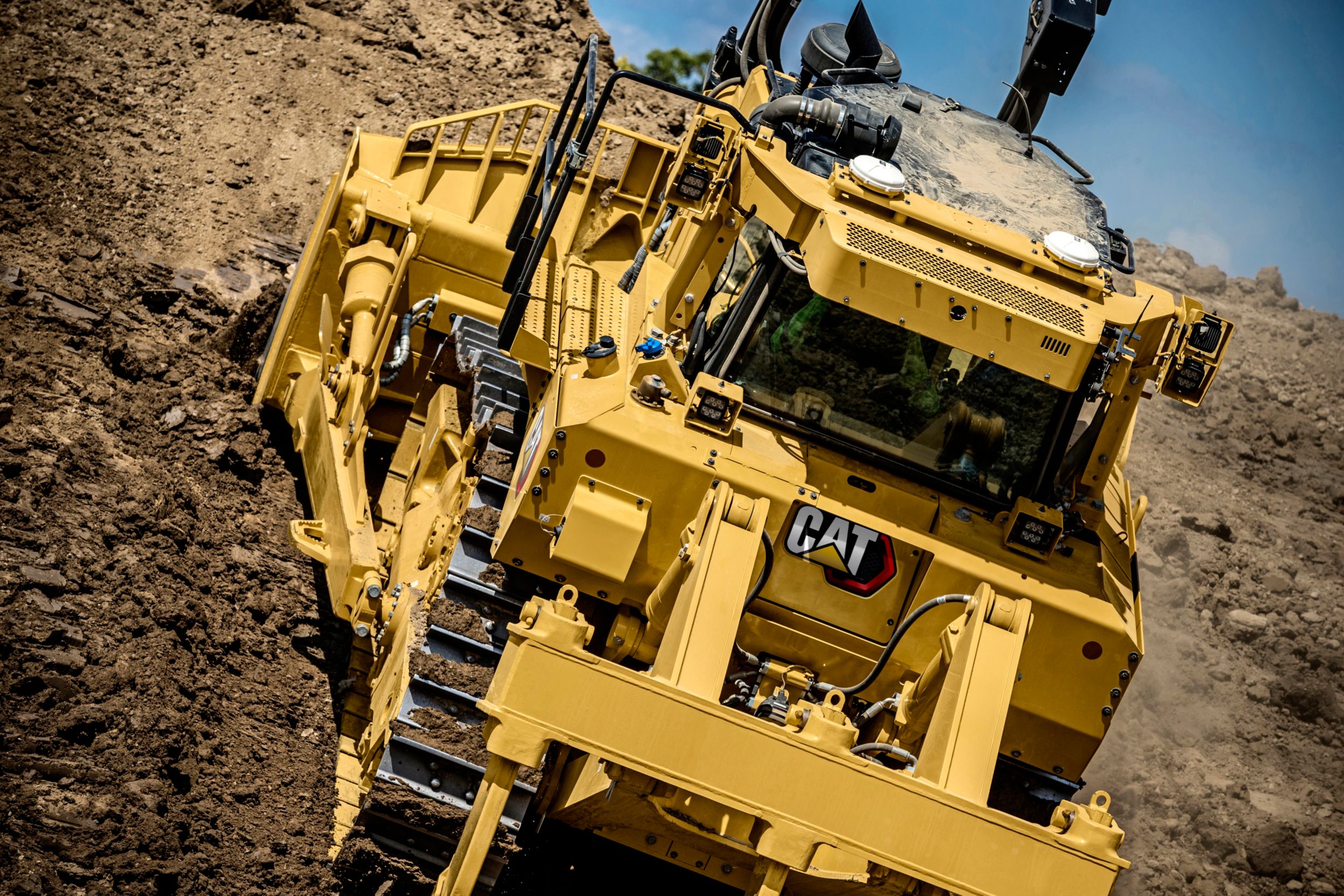 Cat GRADE met 3D voor bulldozers