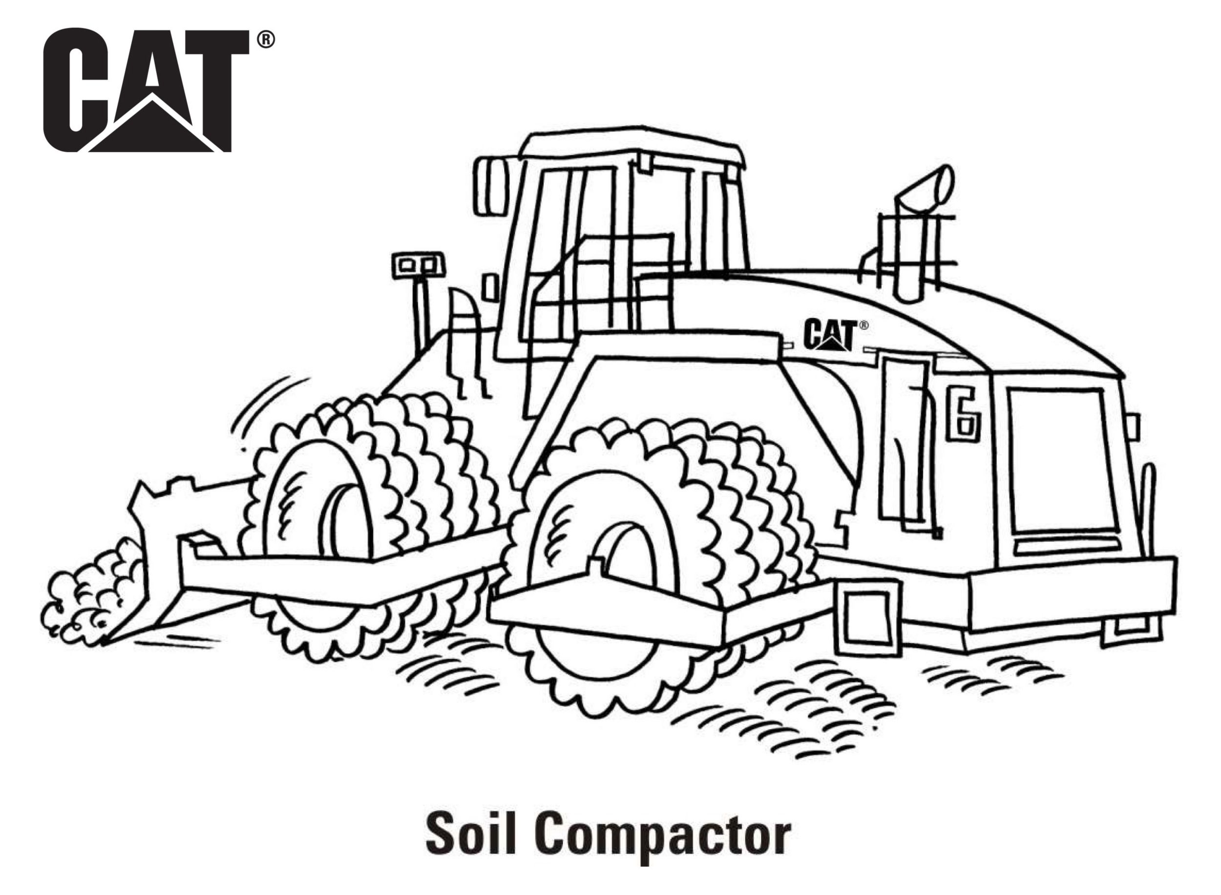 Tractor Digger Coloring Pages - Get Coloring Pages