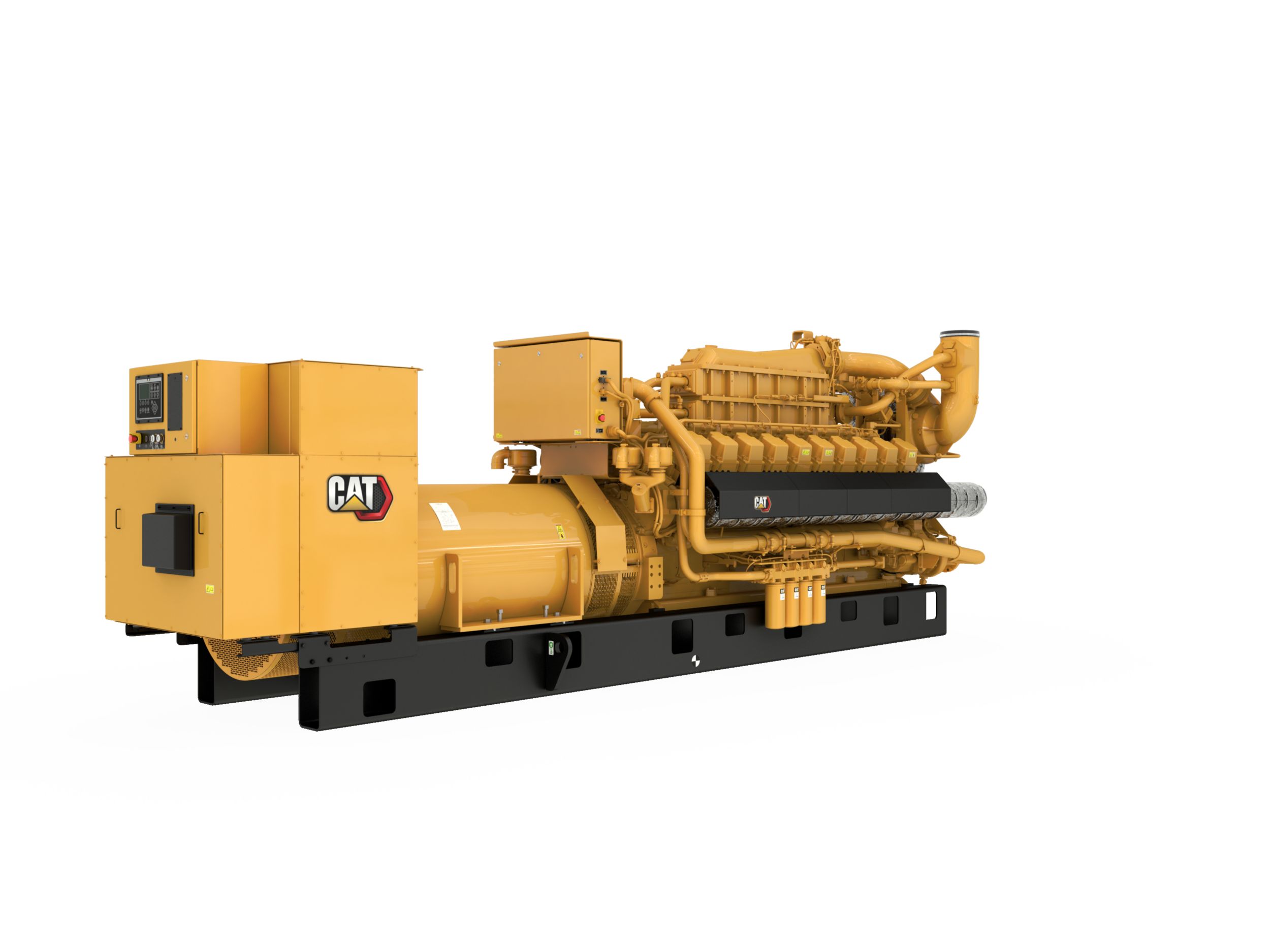 product-G3520E Gas Generator Sets Rear Right