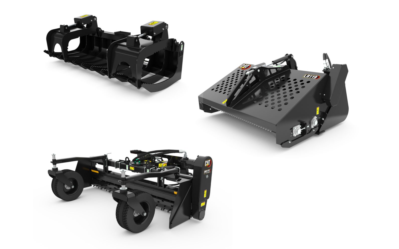 Industrial Grapple, Landscape, and Power Box Rakes