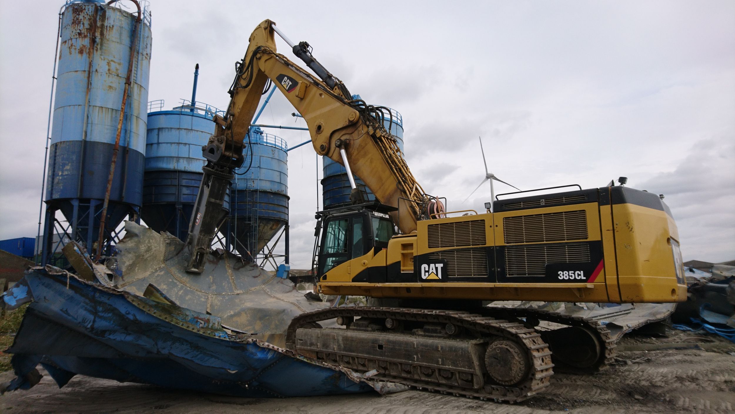 heavy construction equipment