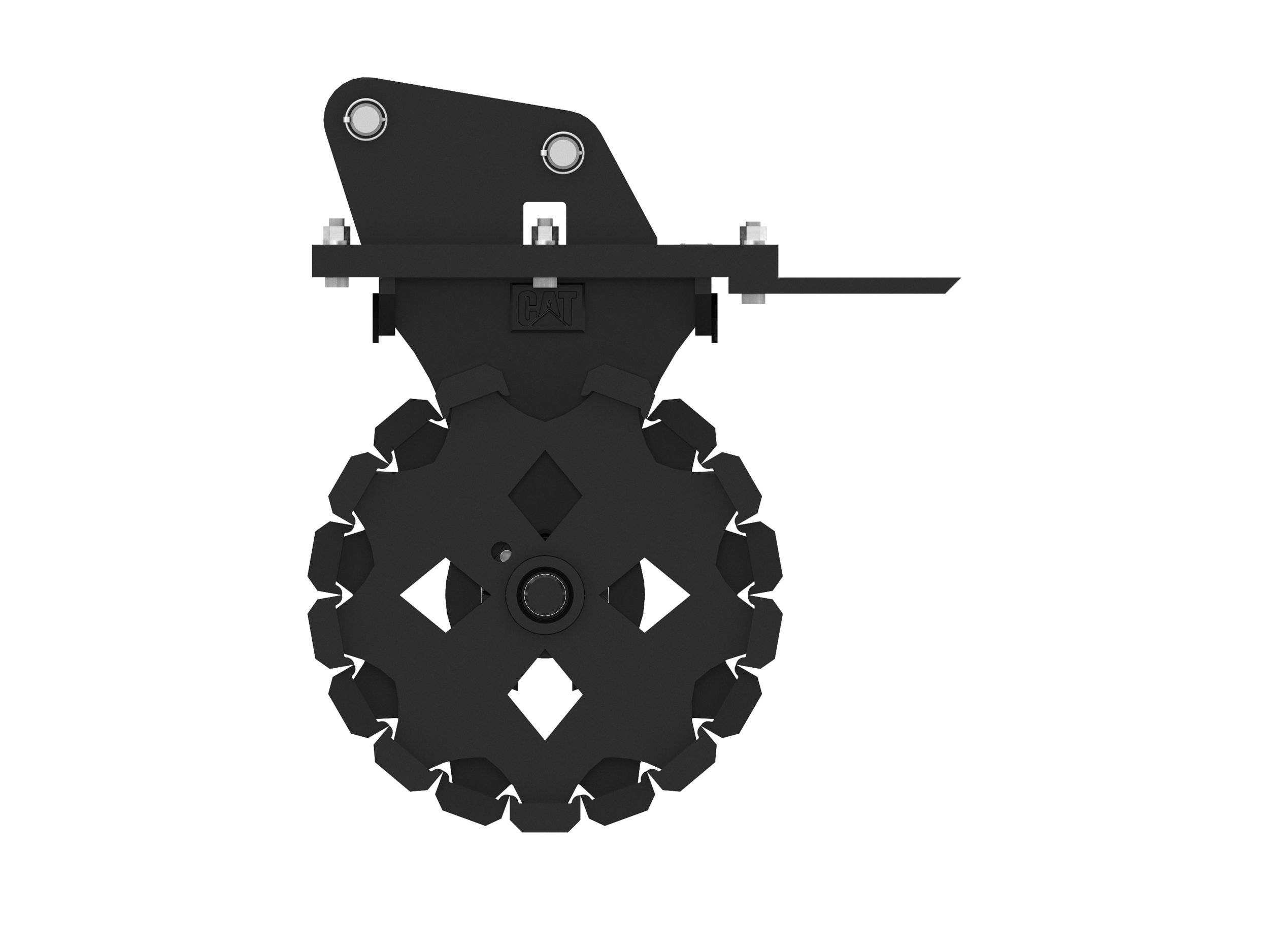 Compaction Wheels 305 mm (12 in) 7-8 Ton, Pin On