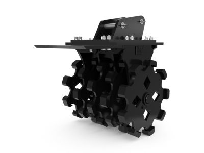 Compaction Wheels - 914 mm (36 in), Pin On, 7-8 Ton Mini Excavators