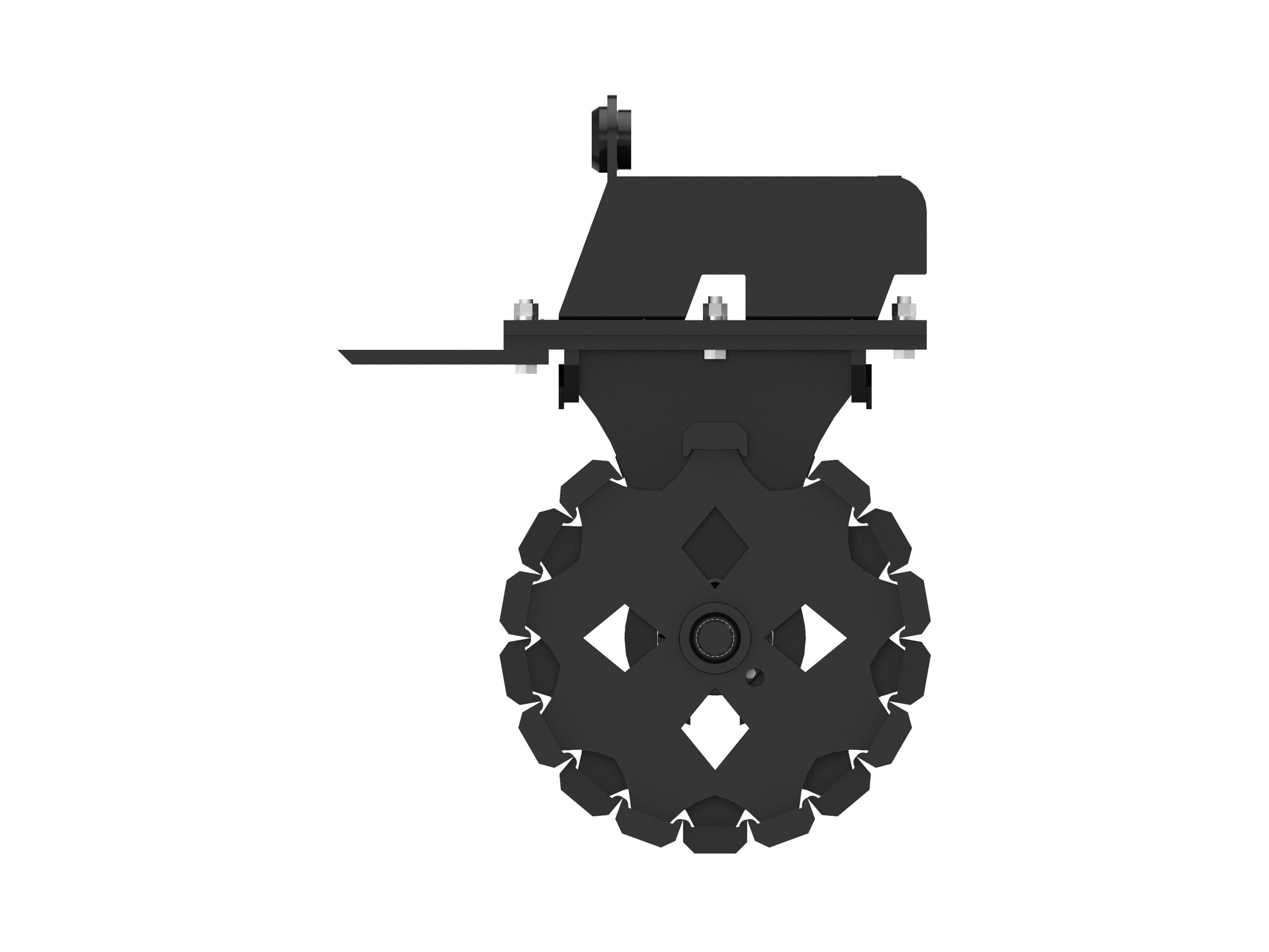 Vue du côté gauche