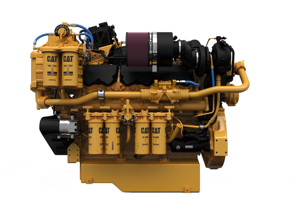 Motore di propulsione marino Cat C32 (US EPA Tier 4 / IMO III)