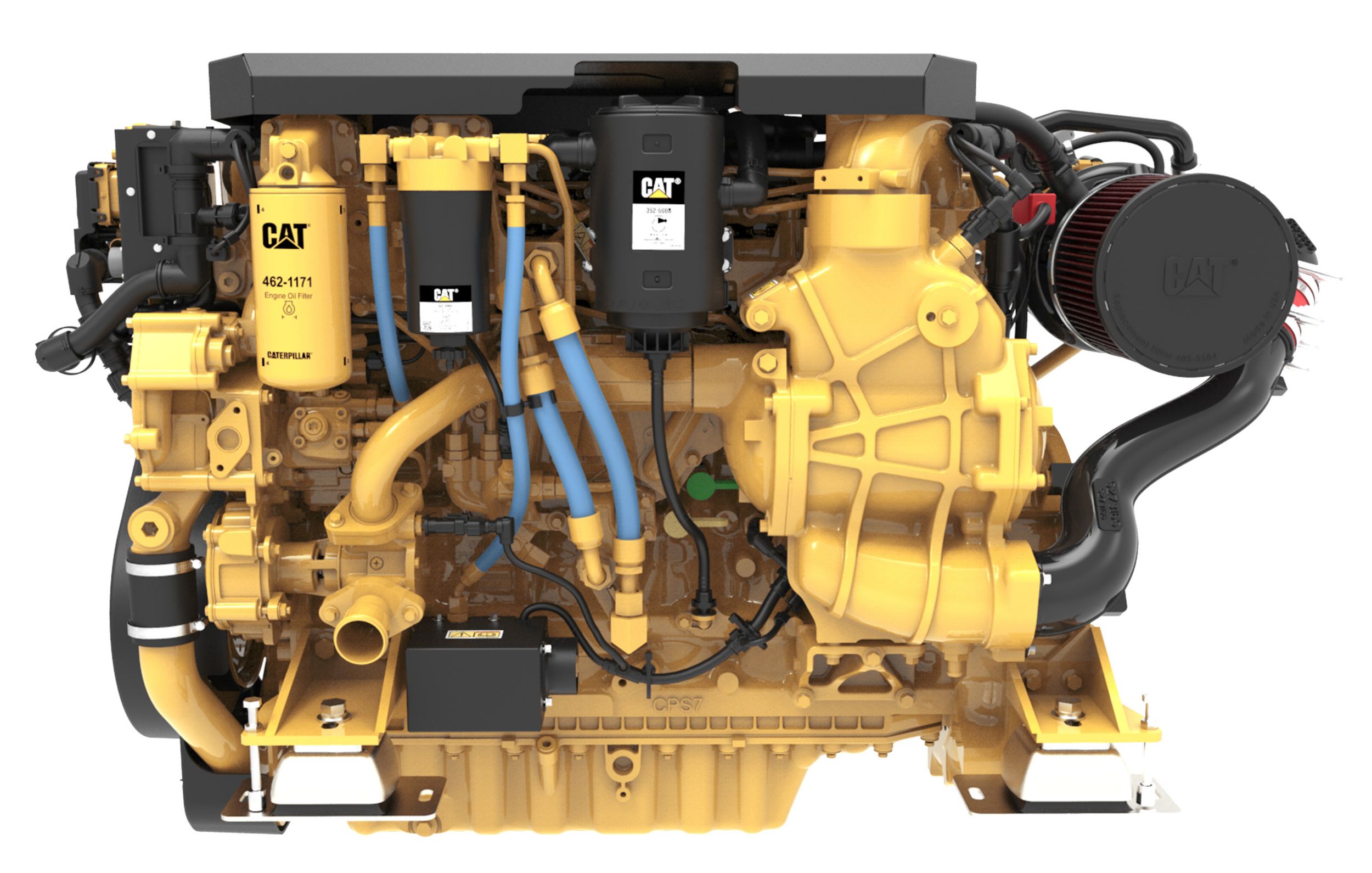 C7.1 Marine Auxiliary Engine (U.S. EPA Tier 3 / IMO II)